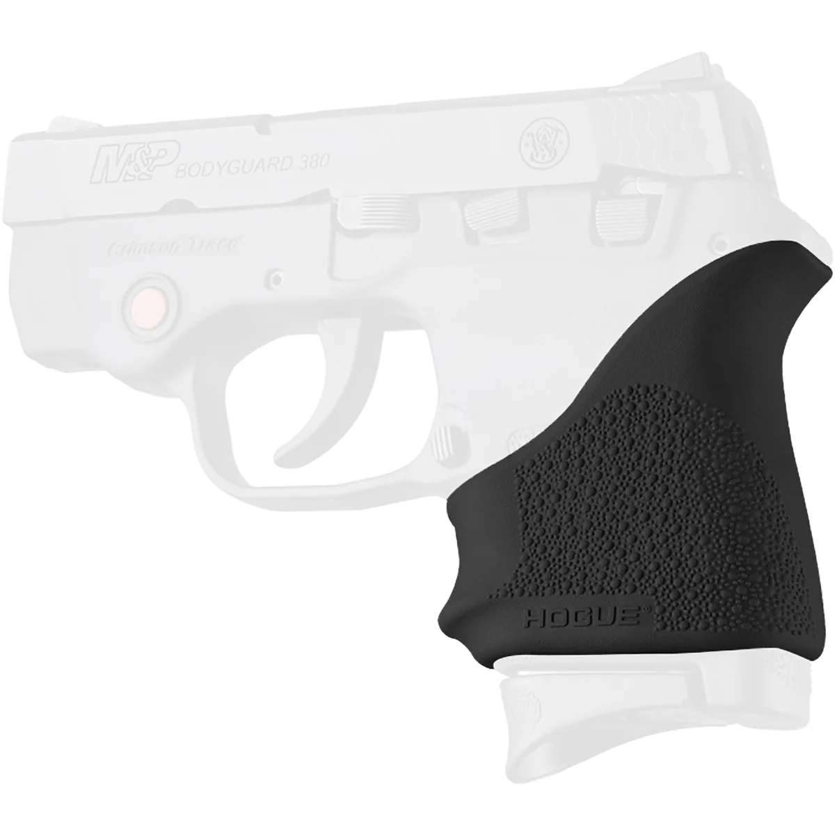 Hogue S&W Bodyguard 380/Taurus TCP & Spectrum HandALL Beavertail Grip Sleeve