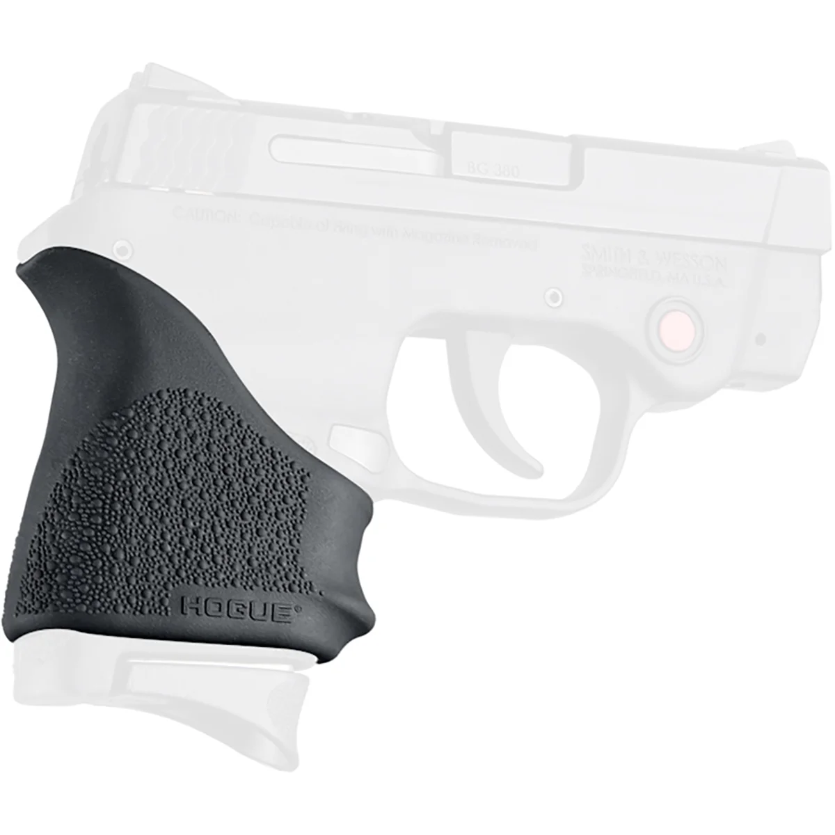 Hogue S&W Bodyguard 380/Taurus TCP & Spectrum HandALL Beavertail Grip Sleeve - Image 2