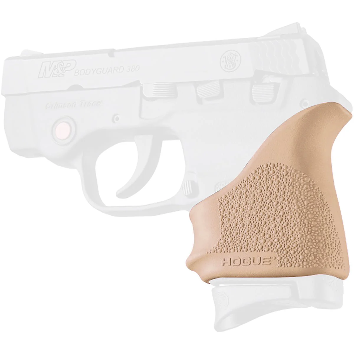 Hogue S&W Bodyguard 380/Taurus TCP & Spectrum HandALL Beavertail Grip Sleeve - Image 5
