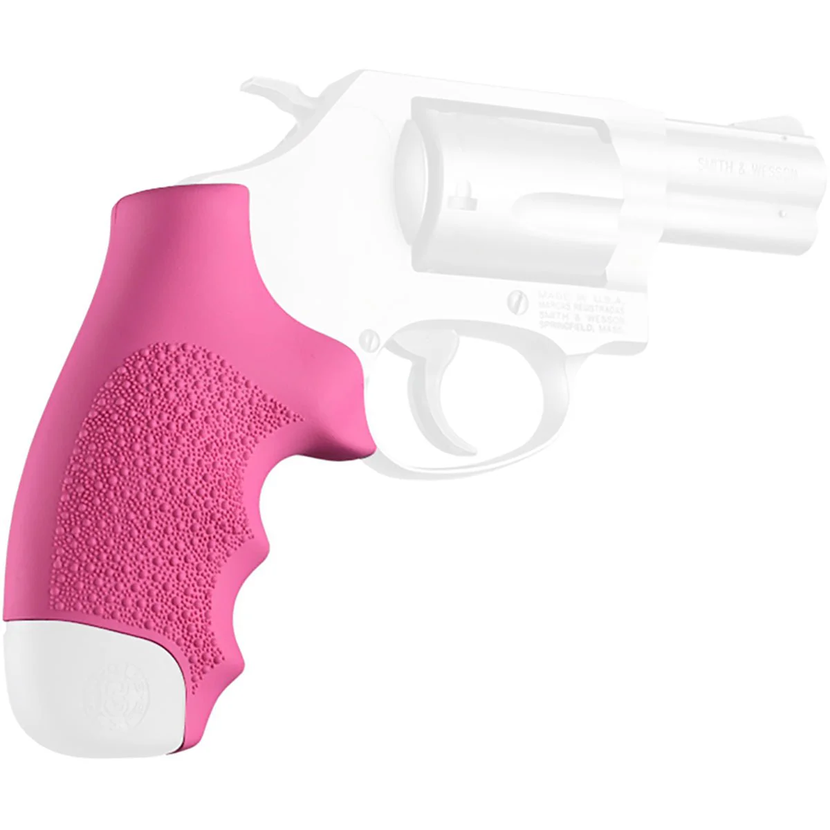 Hogue S&W J-Frame Round Butt Over Molded Rubber Monogrip - Image 6