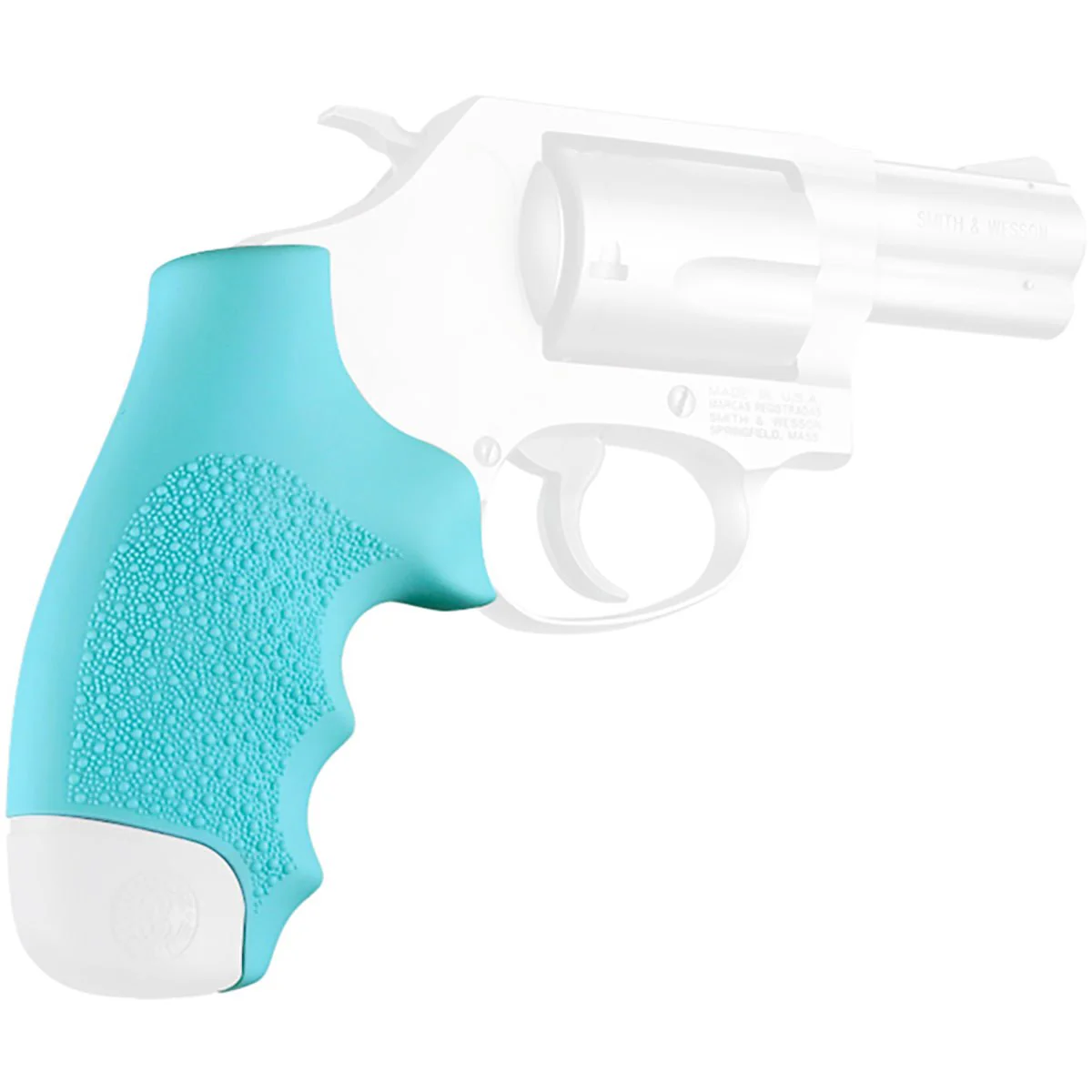 Hogue S&W J-Frame Round Butt Over Molded Rubber Monogrip - Image 8