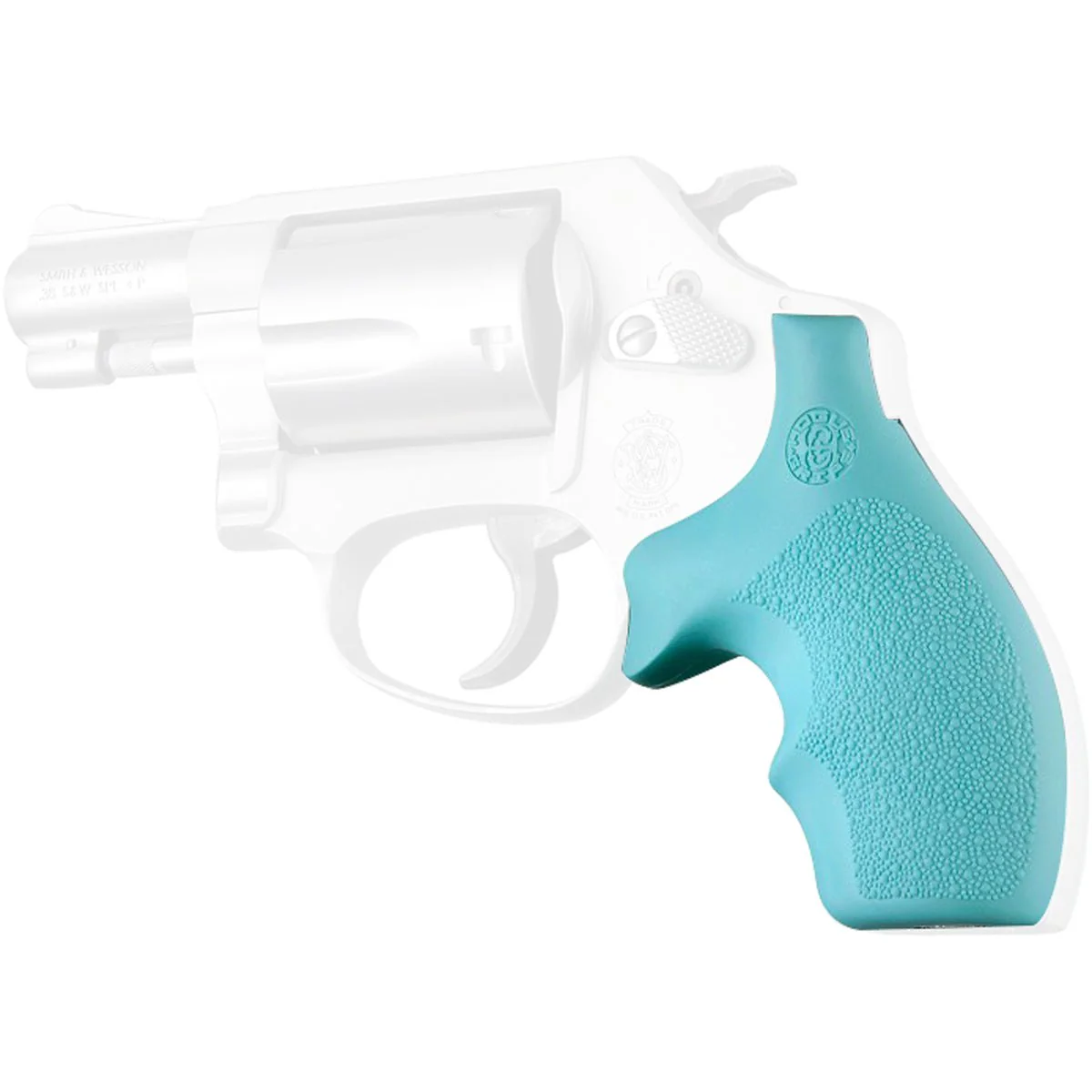 Hogue S&W J Frame Round Butt Rubber Bantam Style Grip - Image 2