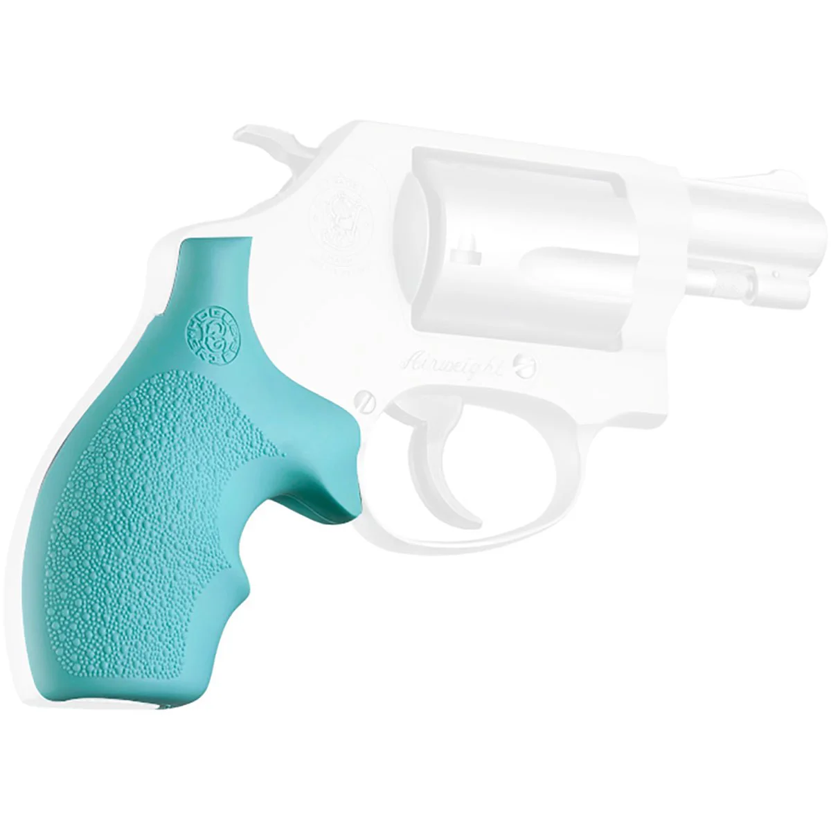 Hogue S&W J Frame Round Butt Rubber Bantam Style Grip - Image 3
