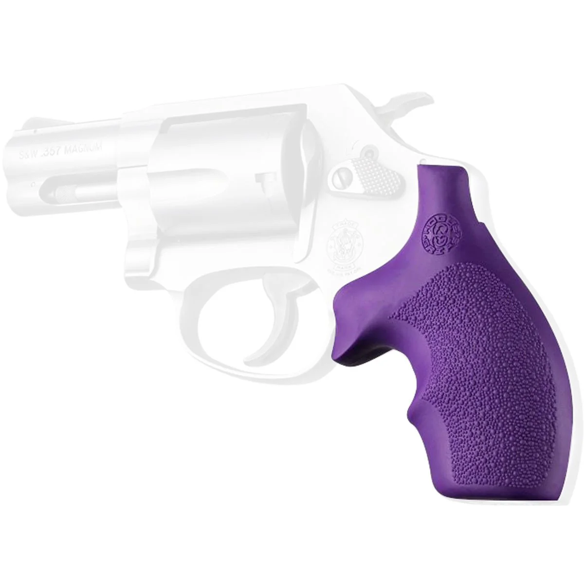 Hogue S&W J Frame Round Butt Rubber Bantam Style Grip - Image 4