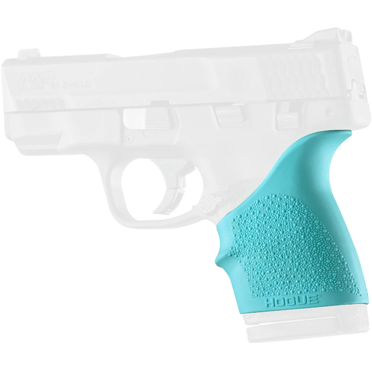Hogue S&W M&P Shield .45 ACP/Kahr P9, P40, CW9, CW40 HandALL Beavertail Grip - Image 4
