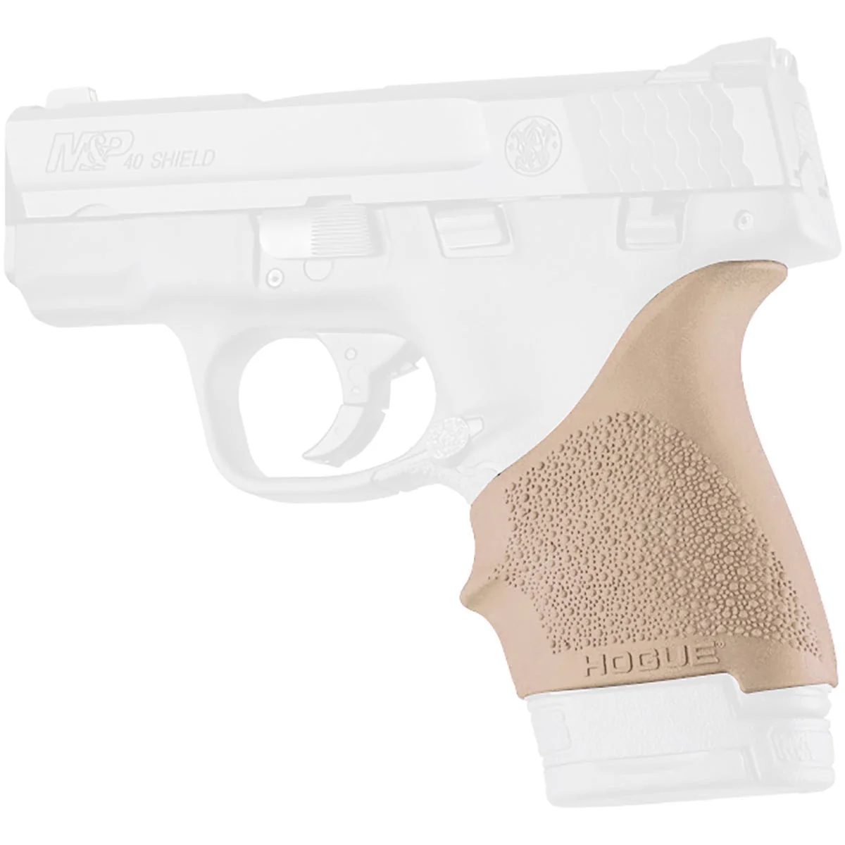 Hogue S&W M&P Shield 9mm & .40 S&W/Ruger LC9, EC9 HandALL Beavertail Grip Sleeve - Image 3