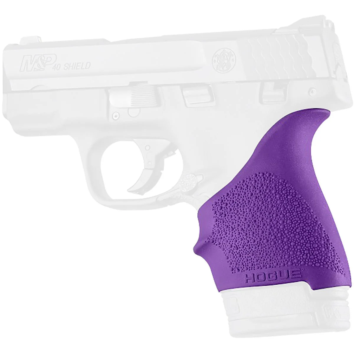 Hogue S&W M&P Shield 9mm & .40 S&W/Ruger LC9, EC9 HandALL Beavertail Grip Sleeve - Image 5