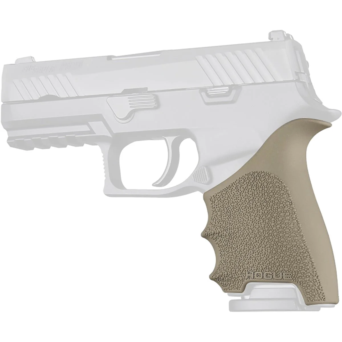 Hogue SIG SAUER P320 Compact HandALL Beavertail Grip Sleeve - Image 3