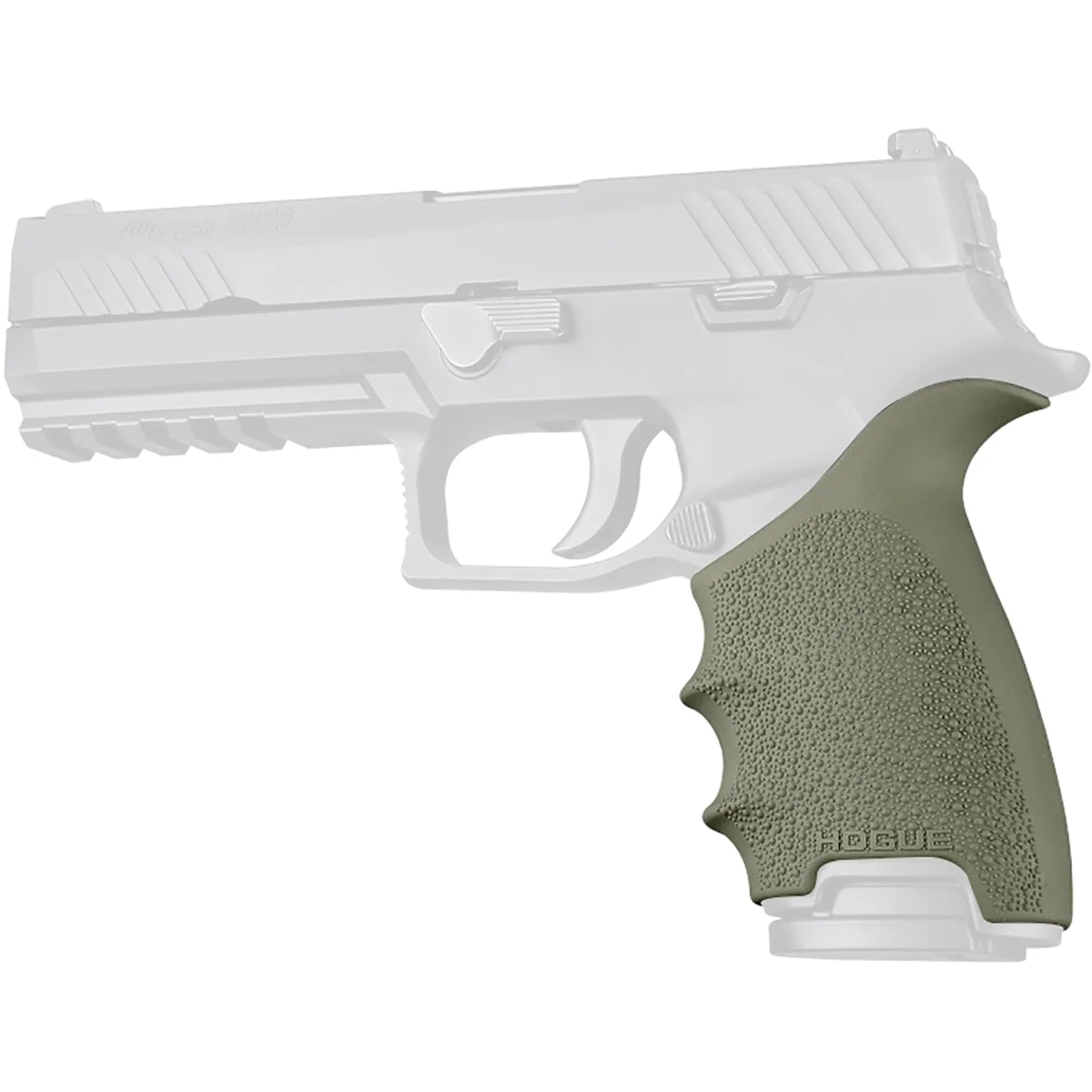 Hogue SIG SAUER P320 Full Size HandALL Beavertail Grip Sleeve - Image 2