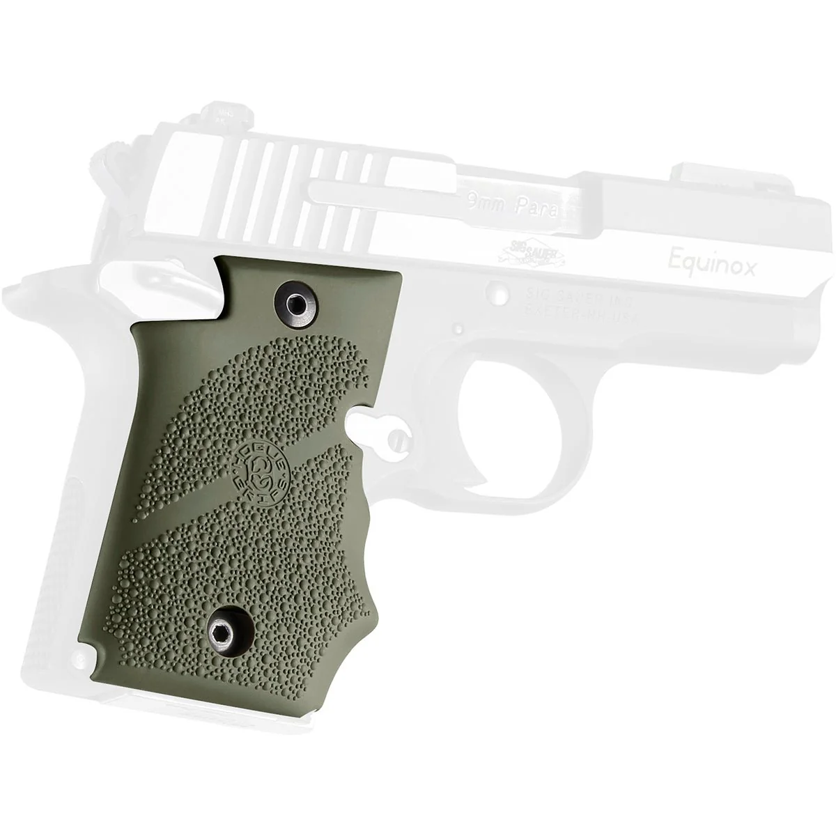 Hogue SIG SAUER P938 Ambi Safety Rubber Grip with Finger Grooves - Image 4