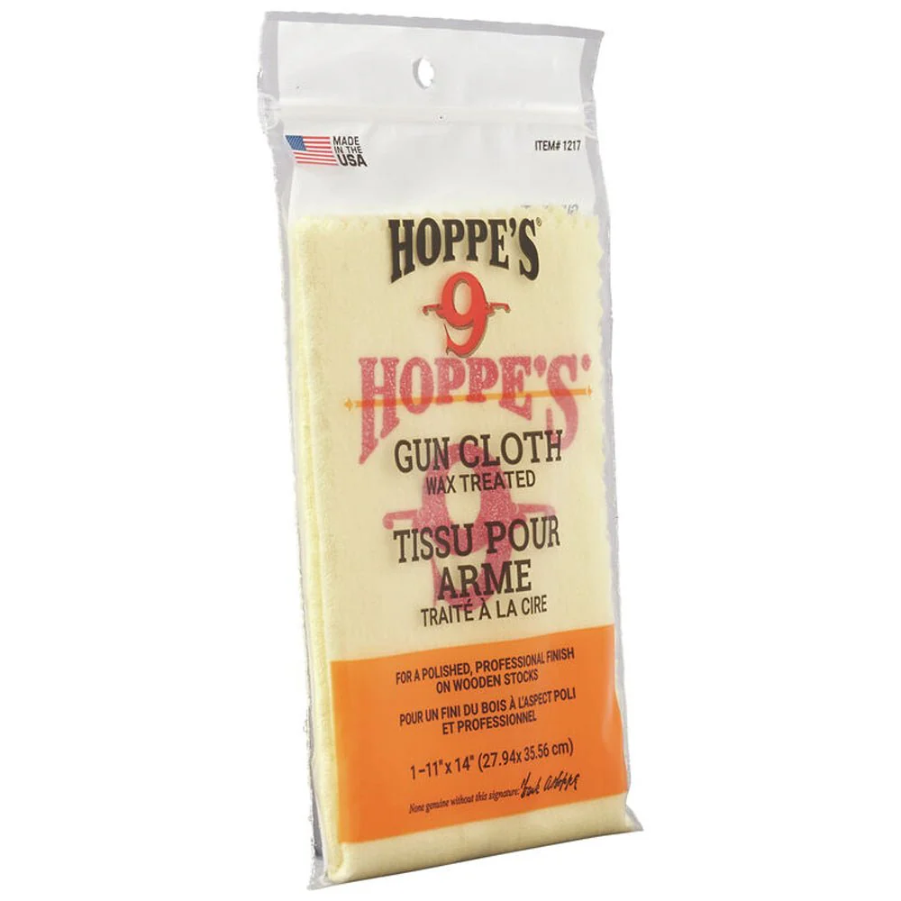 Hoppe's 11" x 14" Wax Treated Gun Cloth - Image 3