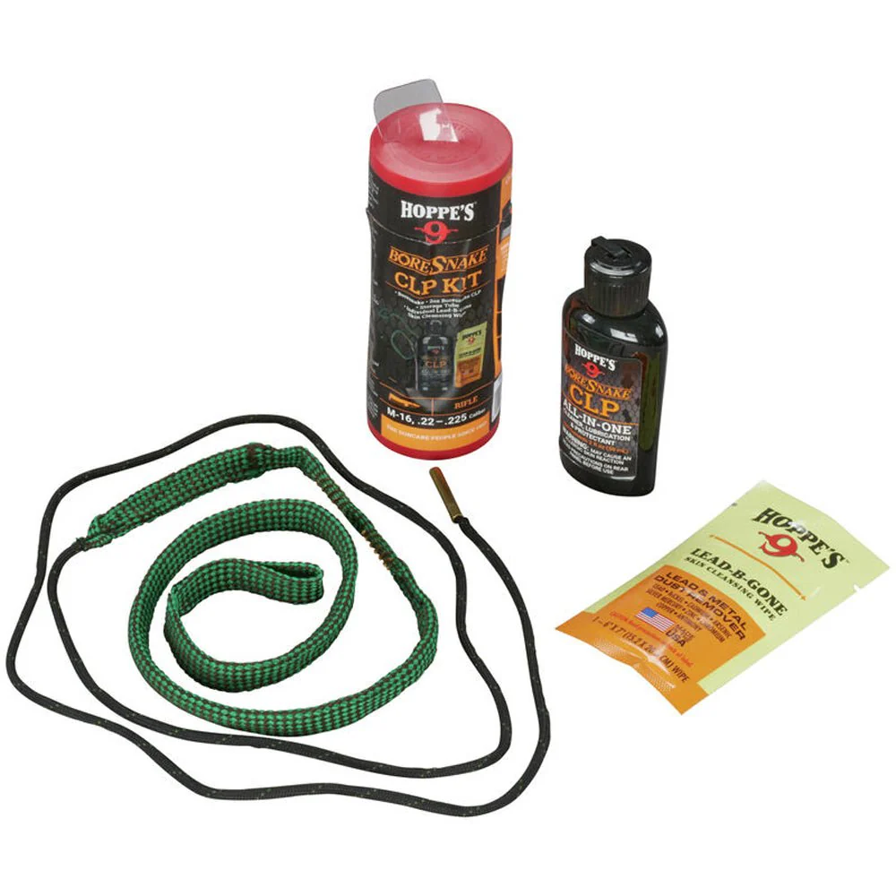 Hoppe's Boresnake CLP .22/.223/5.56mm Rifle Barrel Cleaning Kit