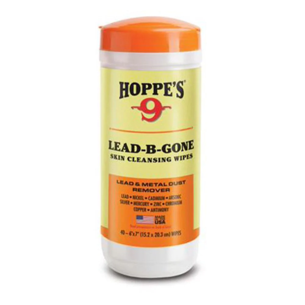 Hoppe's Lead-B-Gone Skin Cleansing Wipes