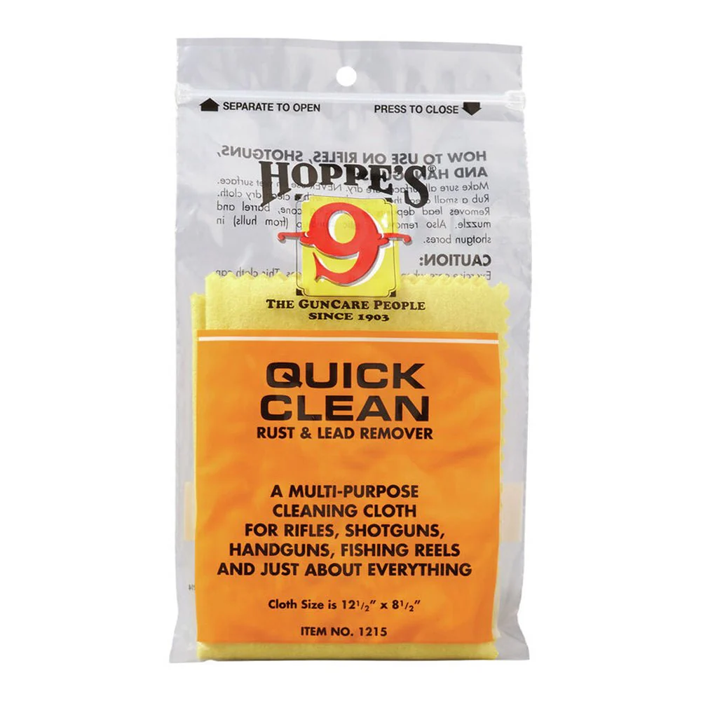 Hoppe's Quick Clean Rust and Lead Remover Cloth - Image 3