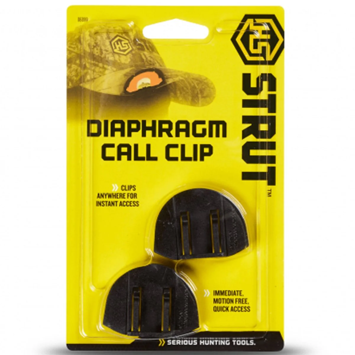 Hunter's Specialties Diaphragm Call Clip, 2 Pack