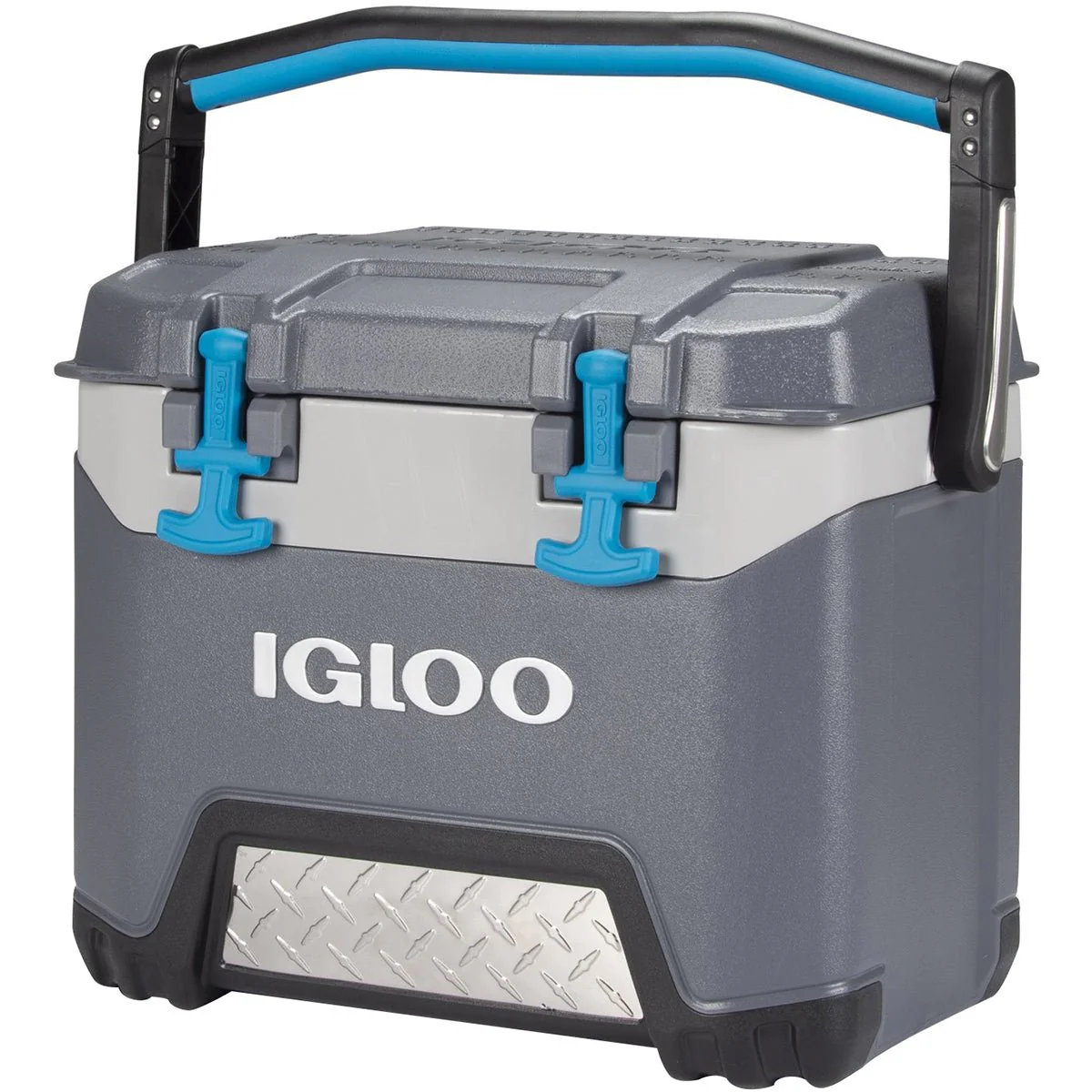 IGLOO BMX 25 qt. Hard Cooler - Carbonite Gray/Carbonite Blue - Image 2