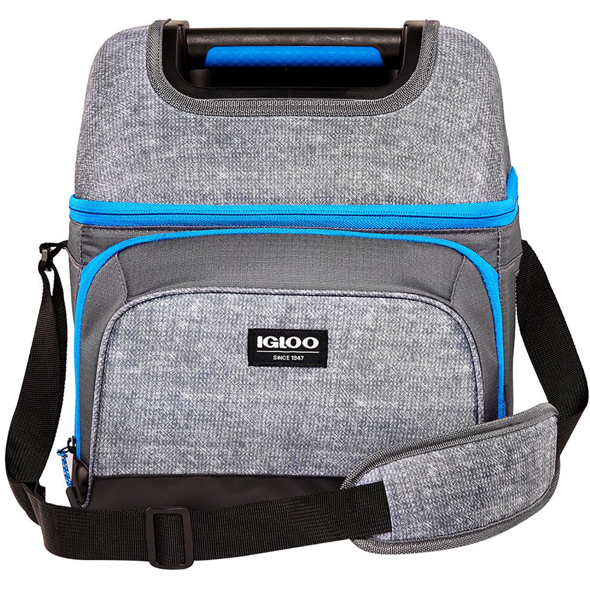 IGLOO Hard-Top Playmate Gripper 22-Can Cooler Bag - Gray/Black