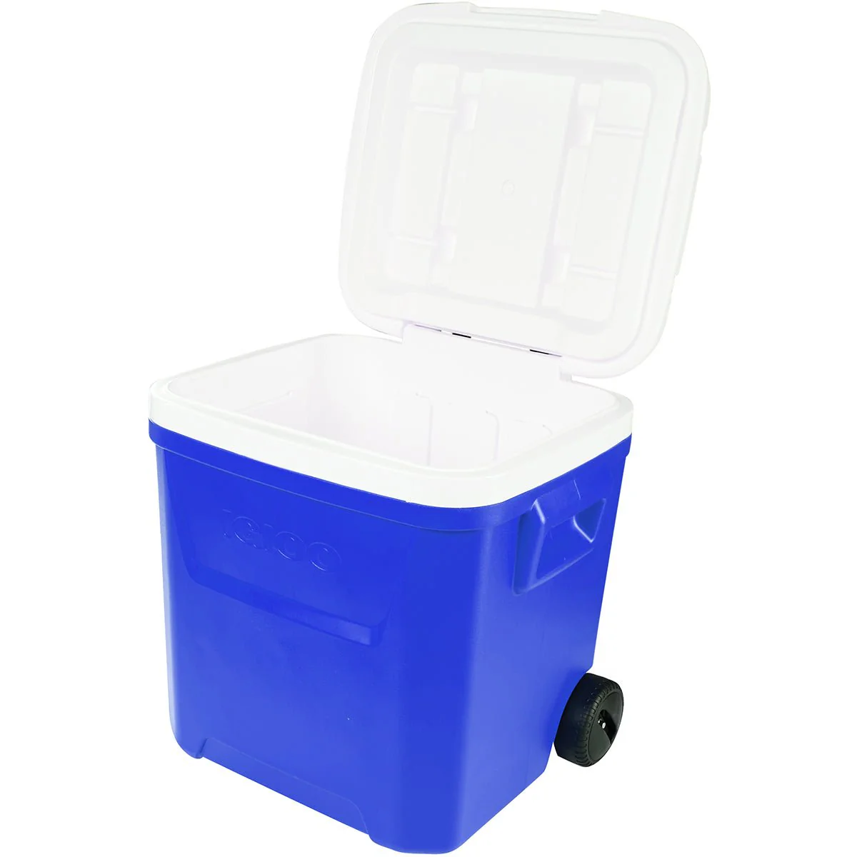 IGLOO Laguna 60 qt. Roller Hard Cooler - Majestic Blue - Image 4