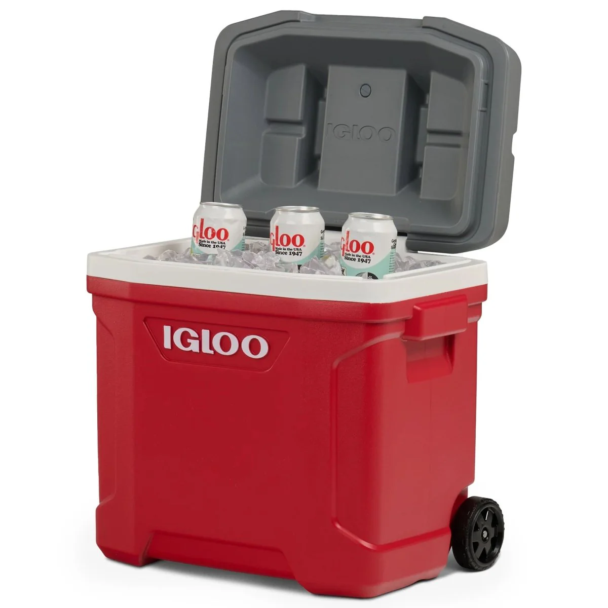 IGLOO Latitude 30 Qt Roller Cooler - Image 8