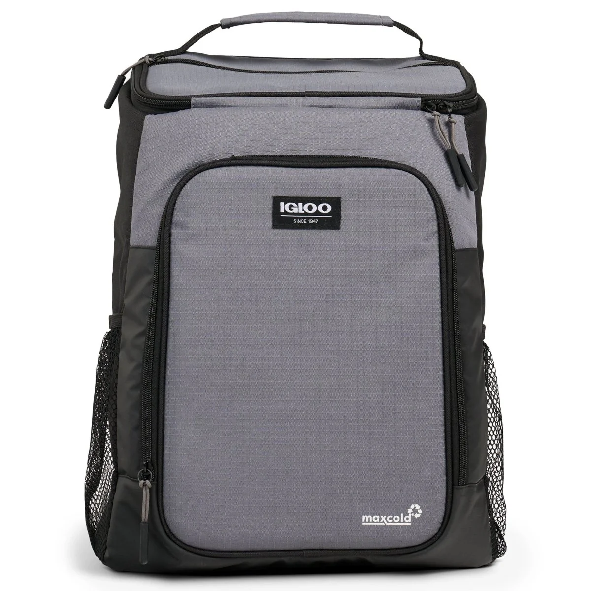 IGLOO Latitude Top Grip 24-Can Backpack, Carbonite