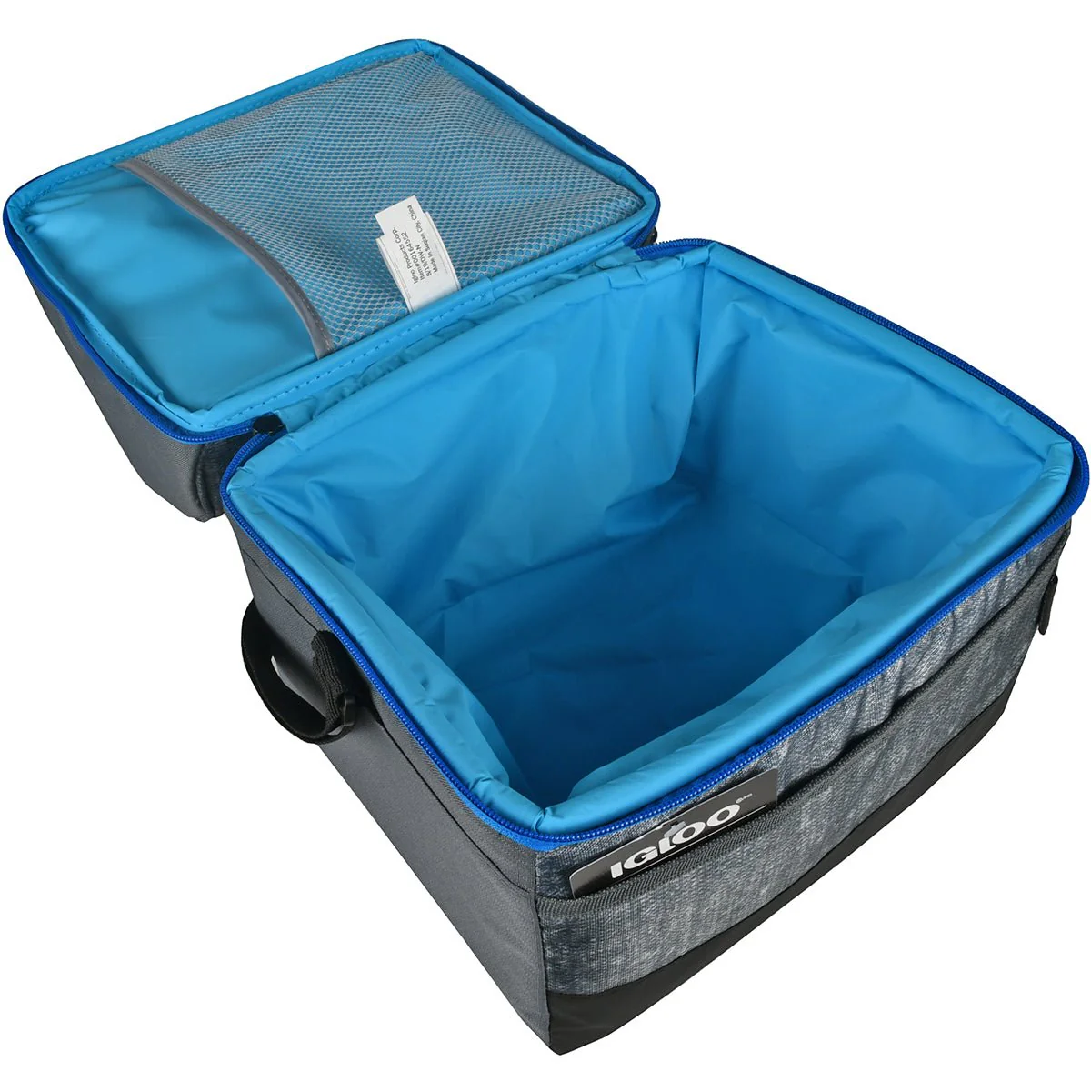 IGLOO MaxCold Gripper 16 Can Lunch Box - Gray - Image 3