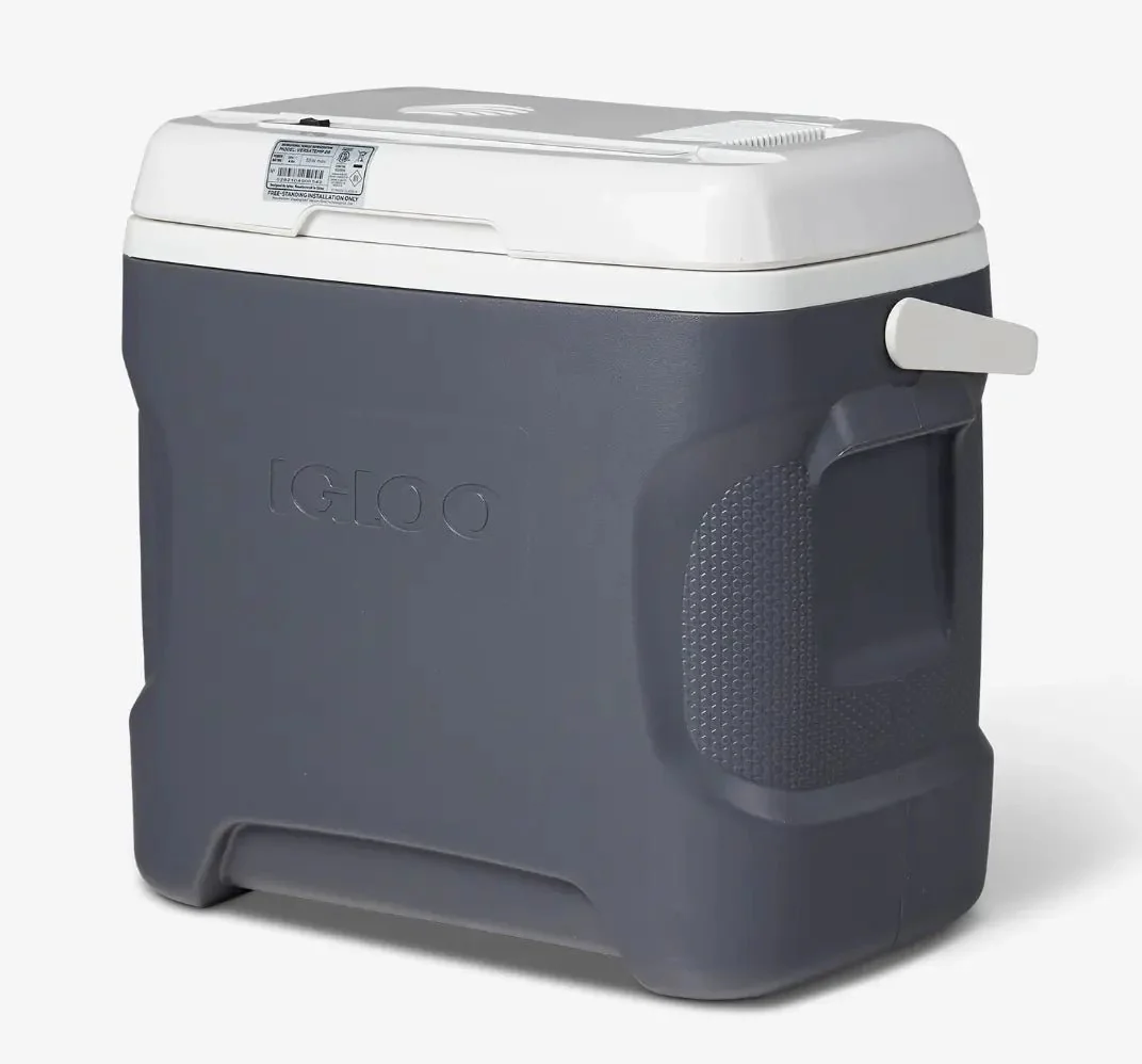 Igloo Versatemp 28 QT Portable Electric Cooler - Grey/White - Image 2
