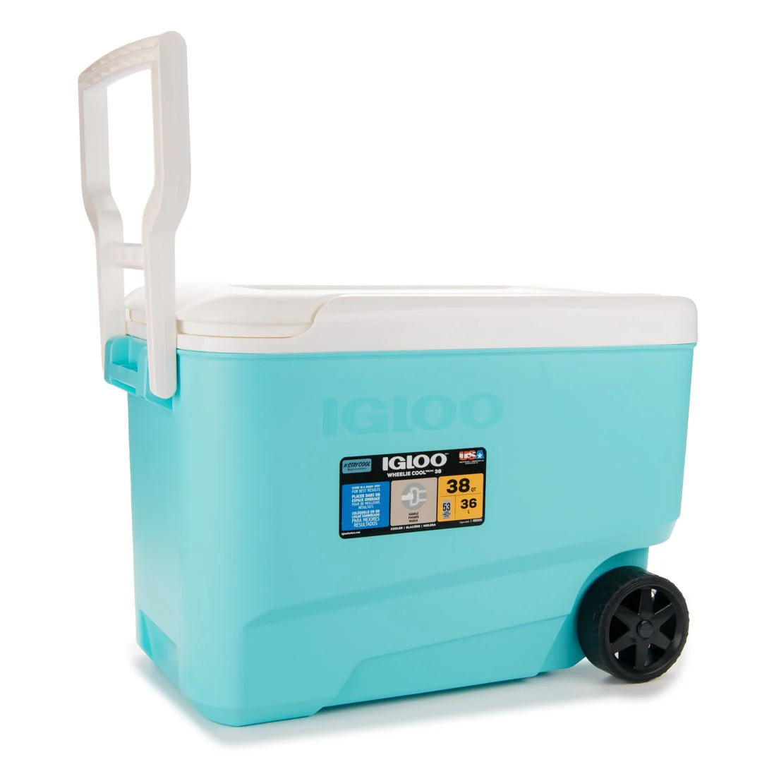 IGLOO Wheelie Cool 38 Qt Cooler - Image 12