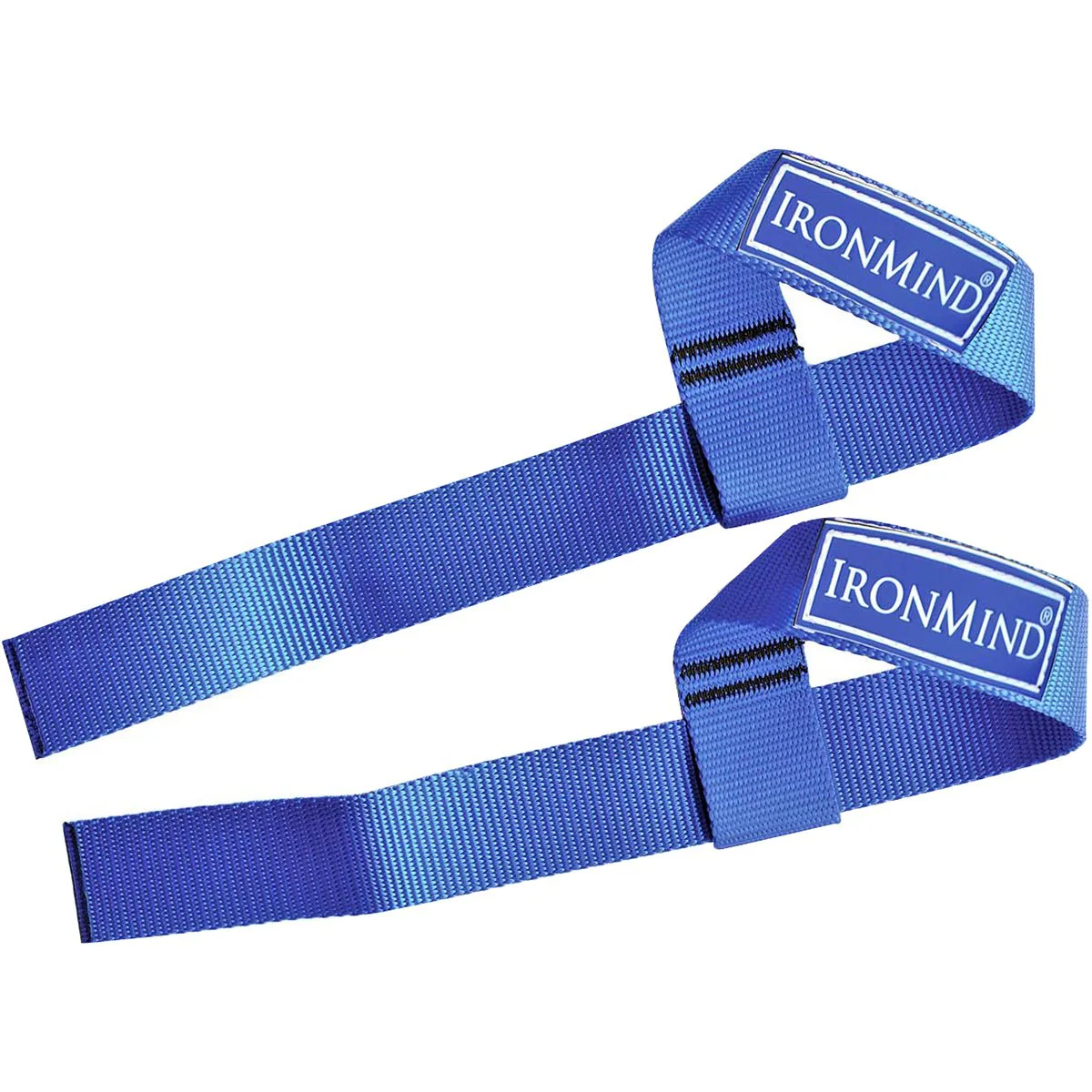 IronMind Strong-Enough Weight Lifting Straps - Blue