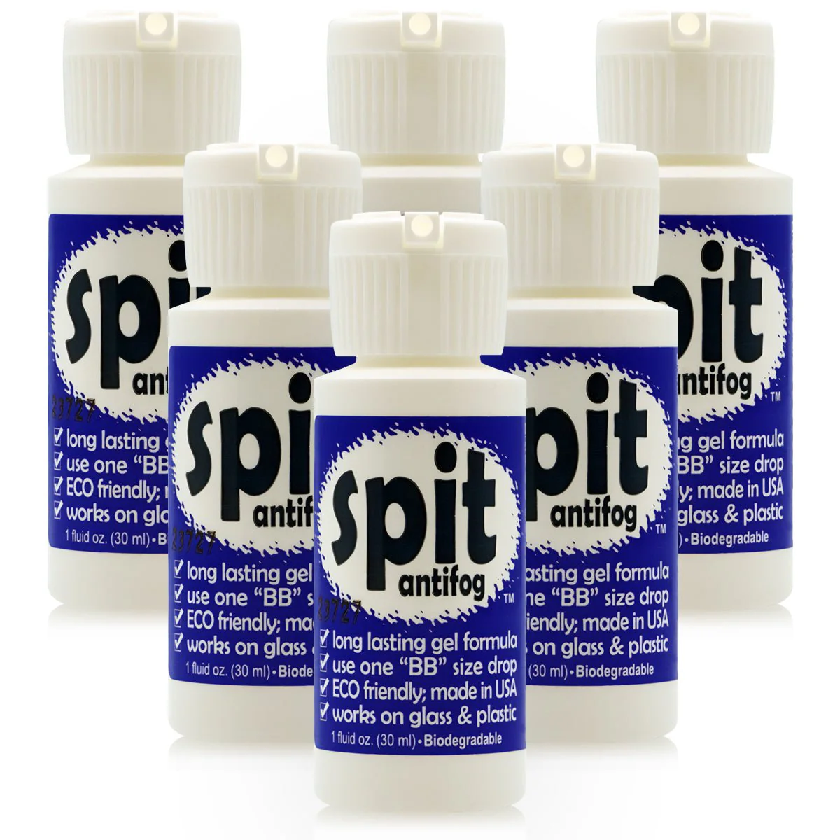 JAWS 1 oz. Spit Antifog Lens Gel 6-Pack