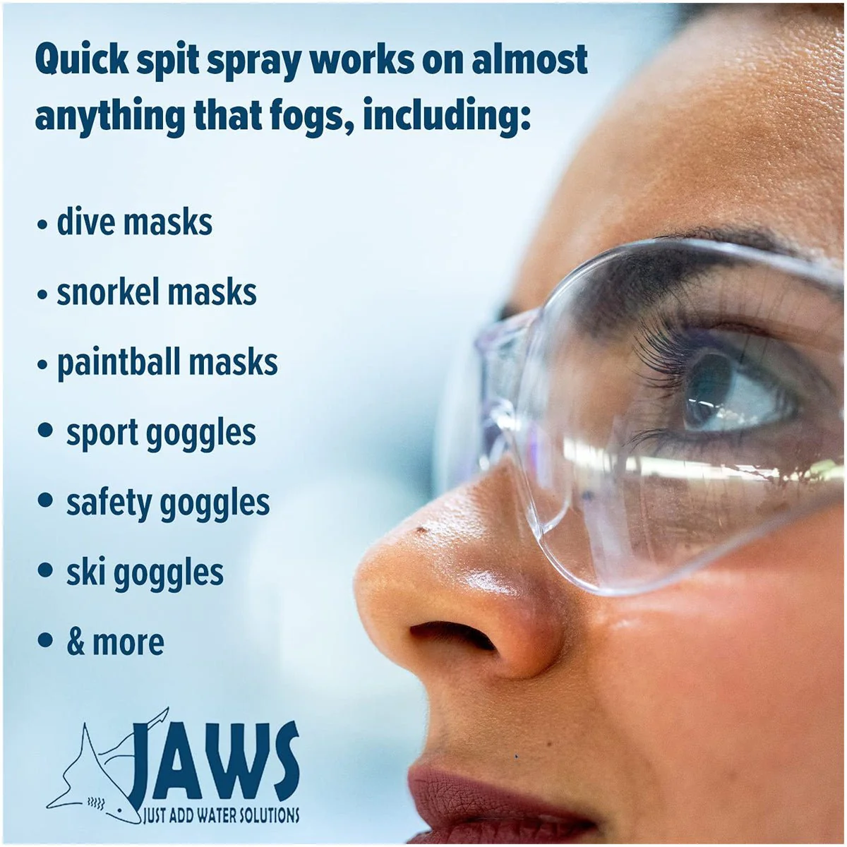 JAWS Quick Spit 1 oz. Anti-Fog Spray Formula - Image 3