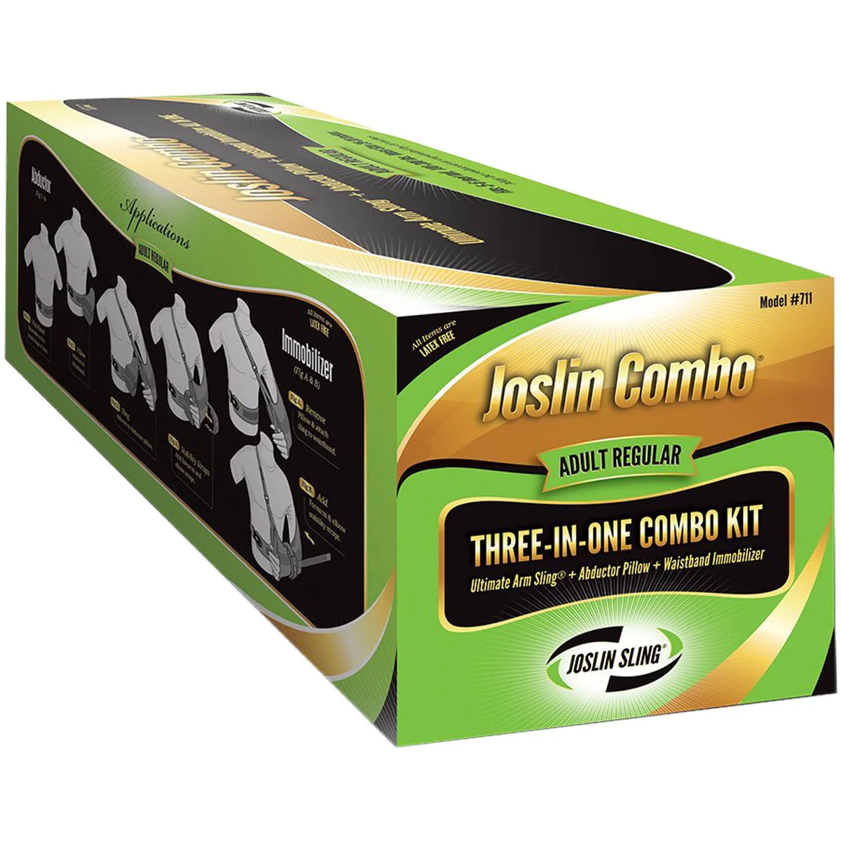 Joslin Combo Kit, Includes: Ultimate Arm Sling, Immobilizer, and Abductor Pillow