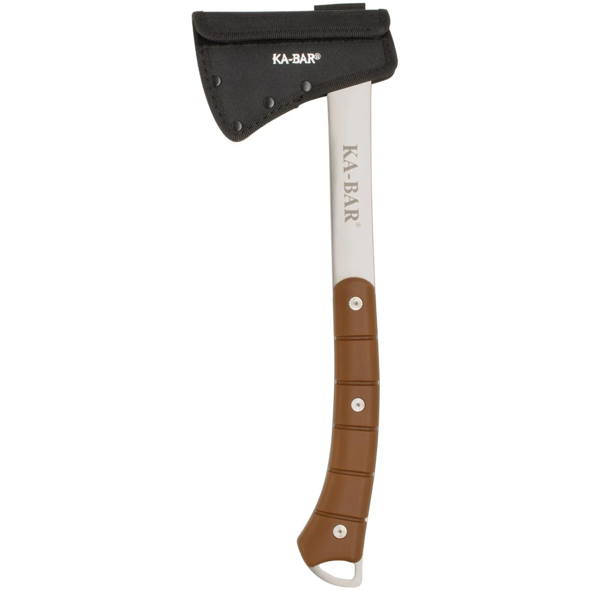 KA-BAR 4.75" Blade Hatchet Hawk w/ Sheath - Brown - Image 3