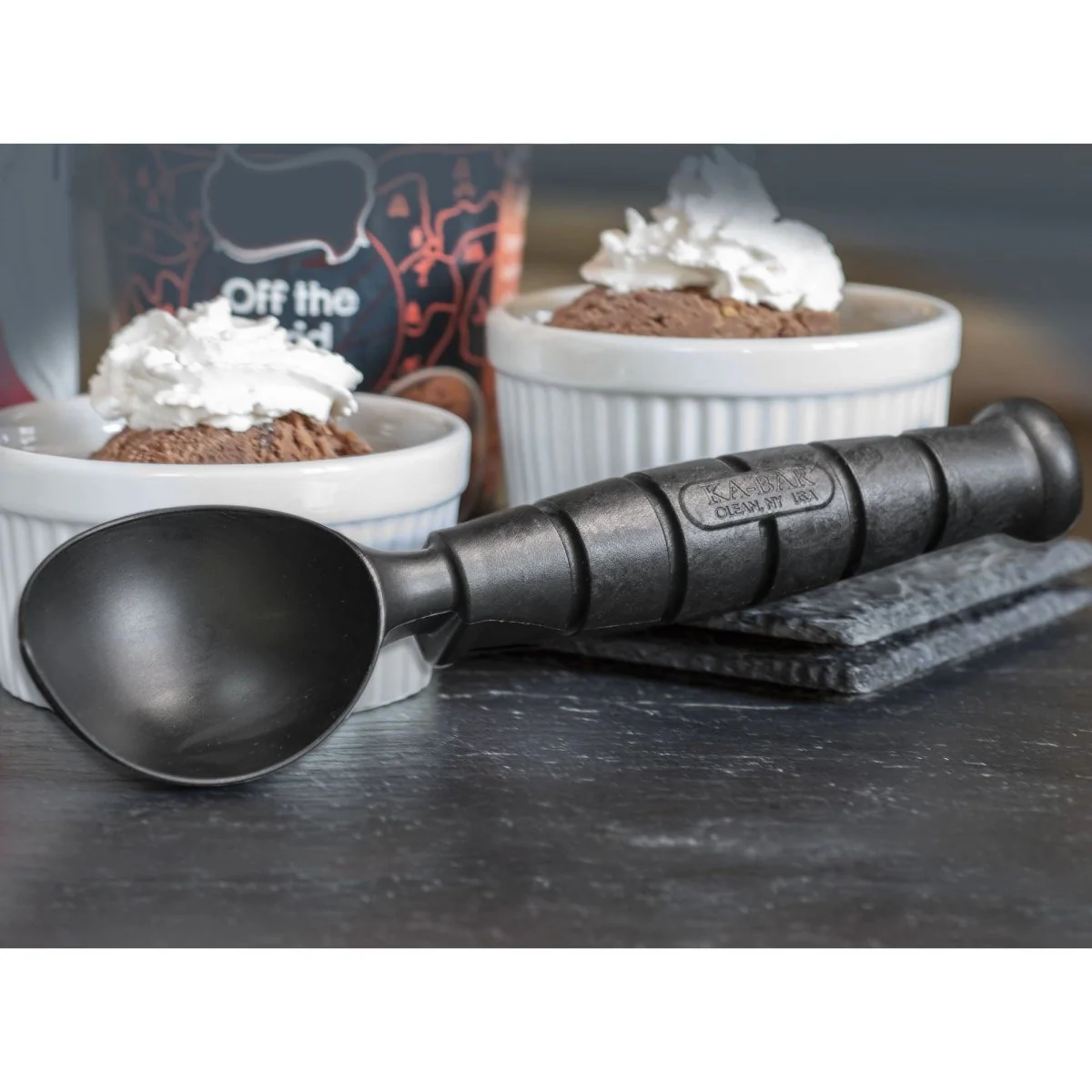 KA-BAR Dessert Destroyer Ice Cream Scoop - Image 3