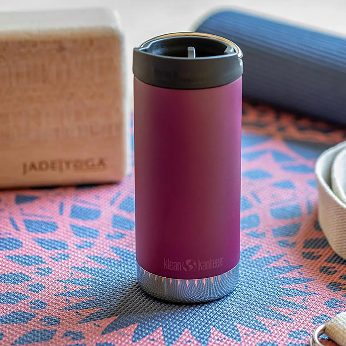 Klean Kanteen 12 oz. TKWide Insulated Stainless Steel Bottle with Cafe Cap - Image 4