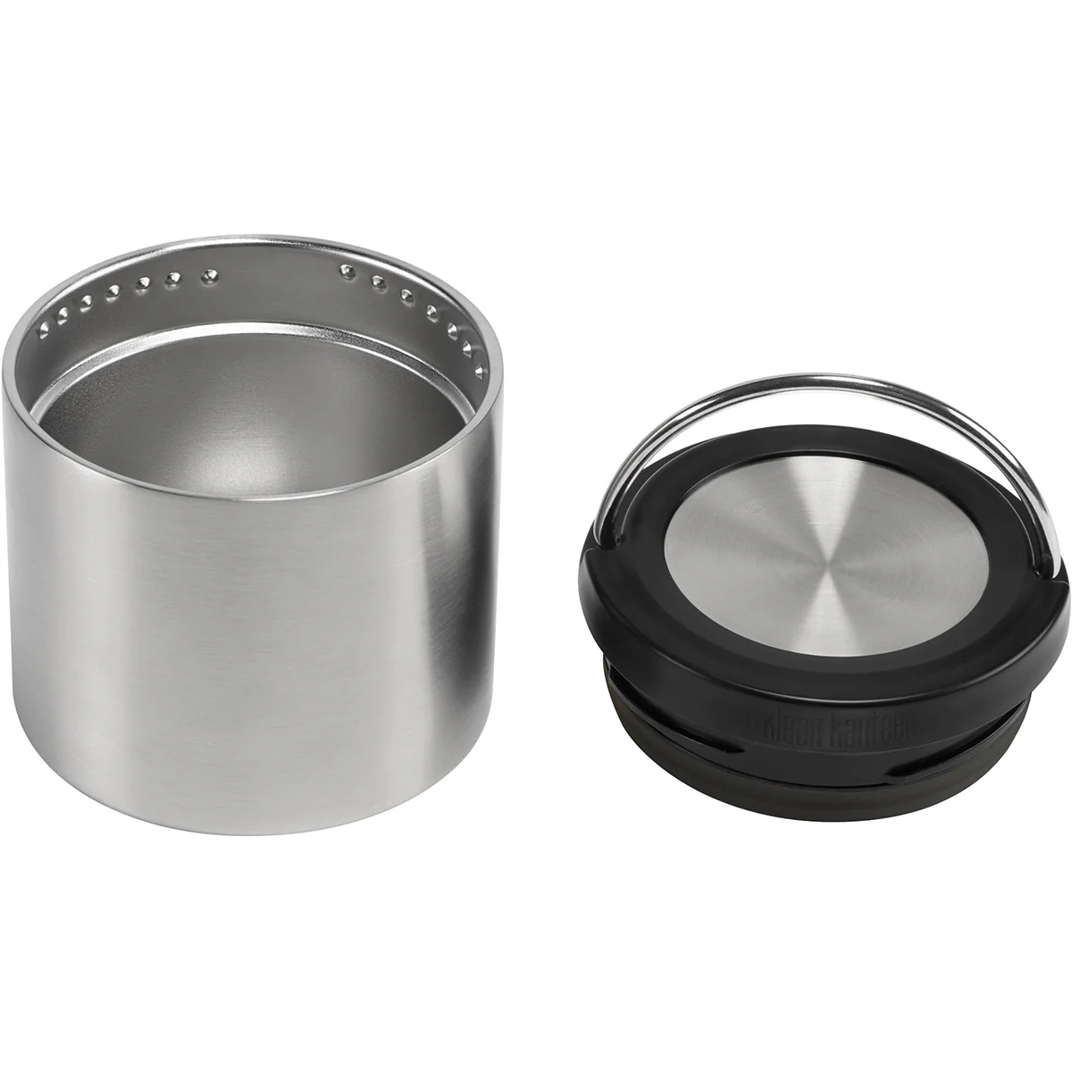 Klean Kanteen Brushed Stainless Steel TKCanister with Insulated Lid - Image 4