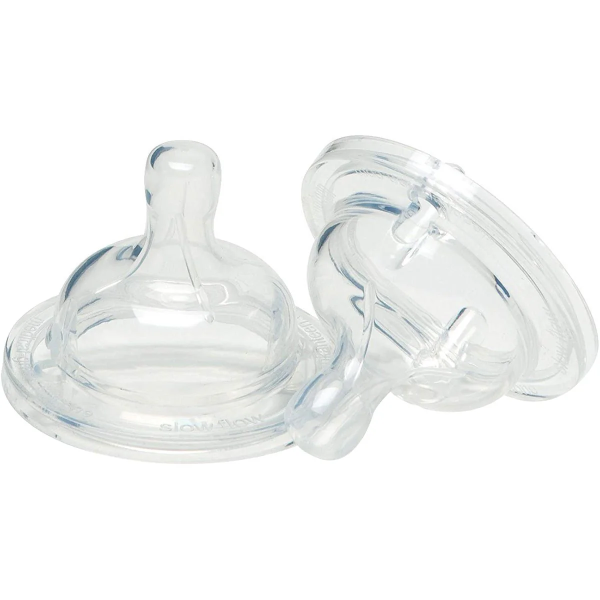 Klean Kanteen Fast Flow Baby Bottle Nipples (2 Pack) - Clear