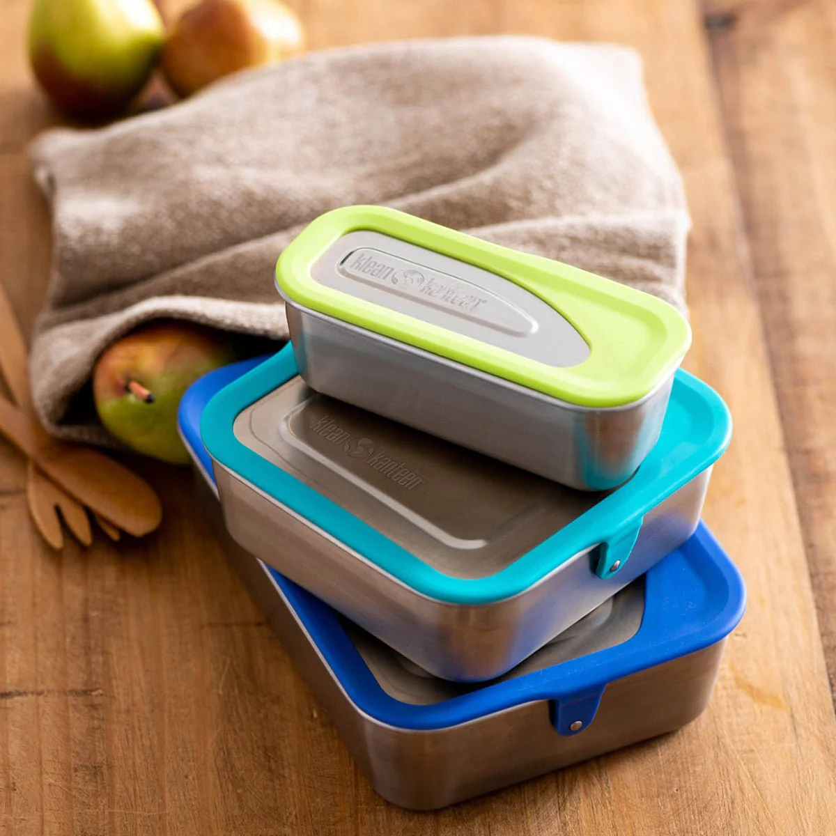 Klean Kanteen Stainless Steel Food Box with Silicone Lid - Complete Set - Image 5