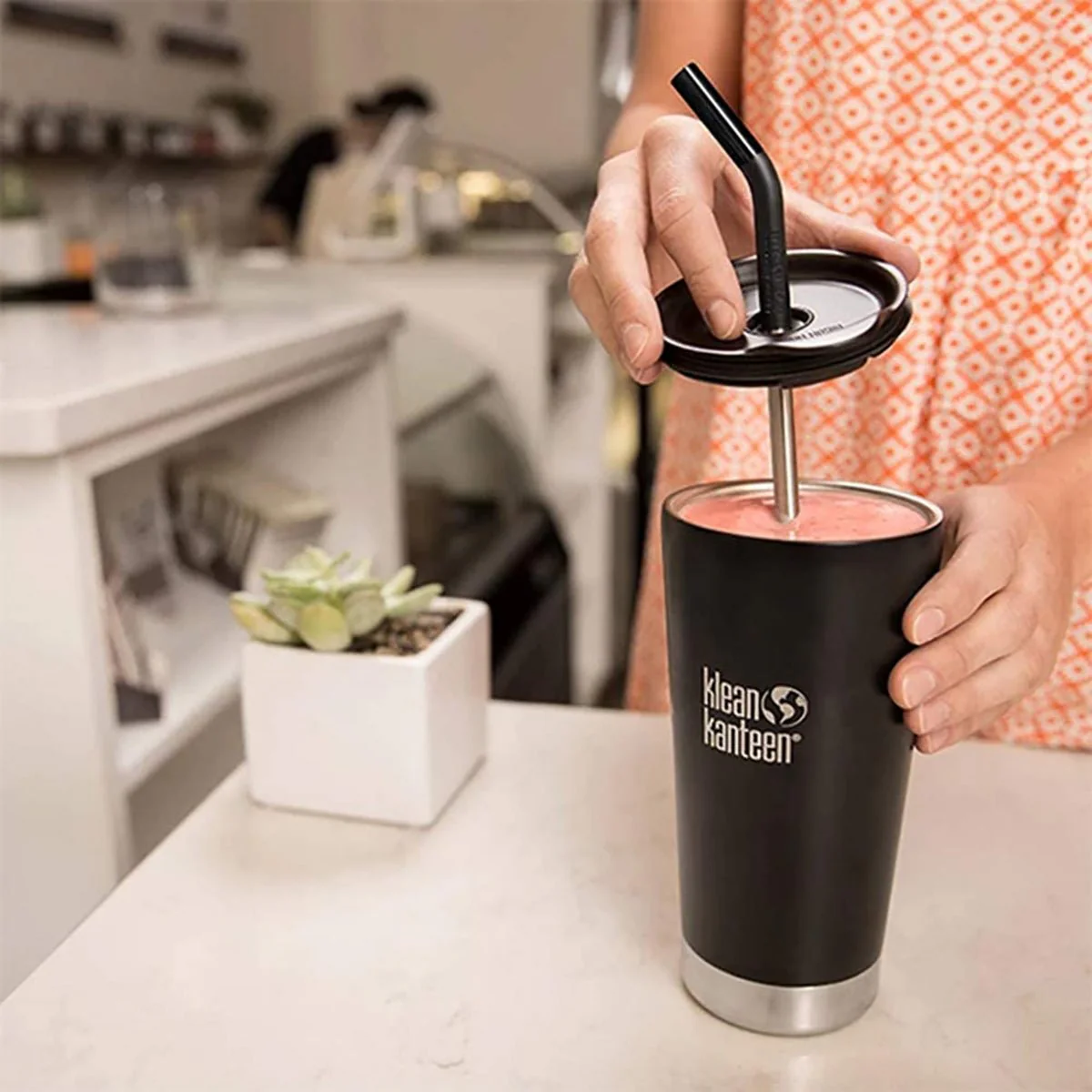 Klean Kanteen Straw Lid - Black - Image 4