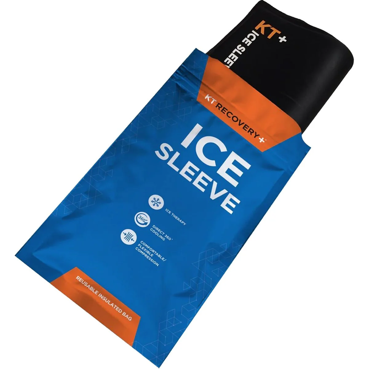 KT Health Recovery+ Ice Knee and Elbow Sleeve - Black - Image 3