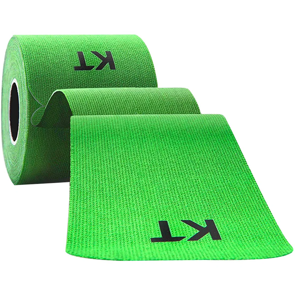 KT Tape Cotton 10" Precut Kinesiology Therapeutic Sports Roll, 20 Strips, Lime - Image 2