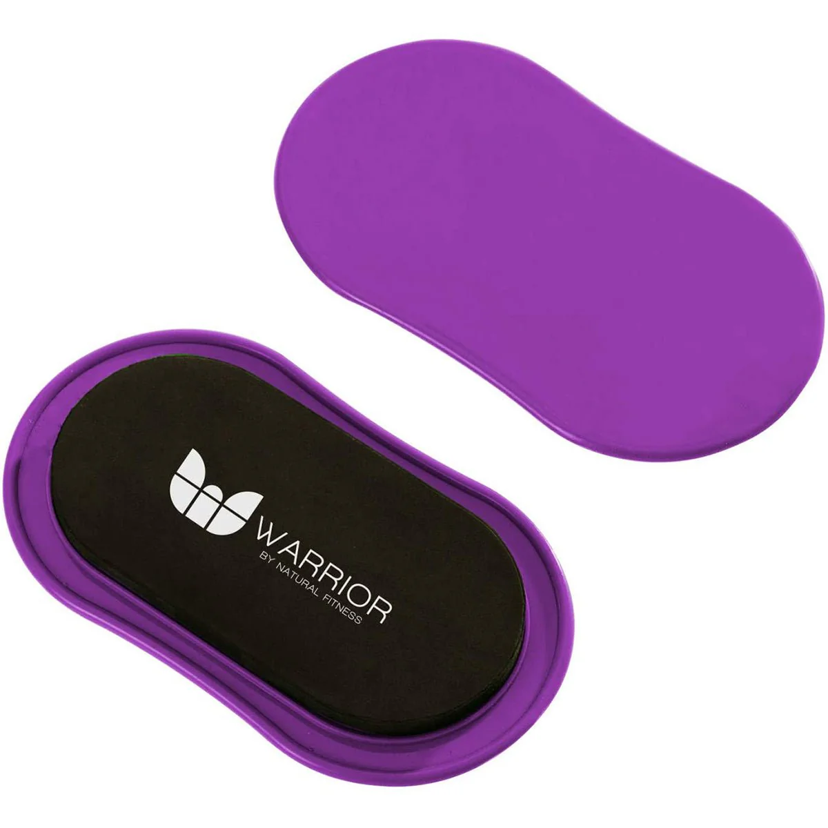 Lifeline USA Natural Fitness Warrior Padded Training Gliding Discs- Purple/Black