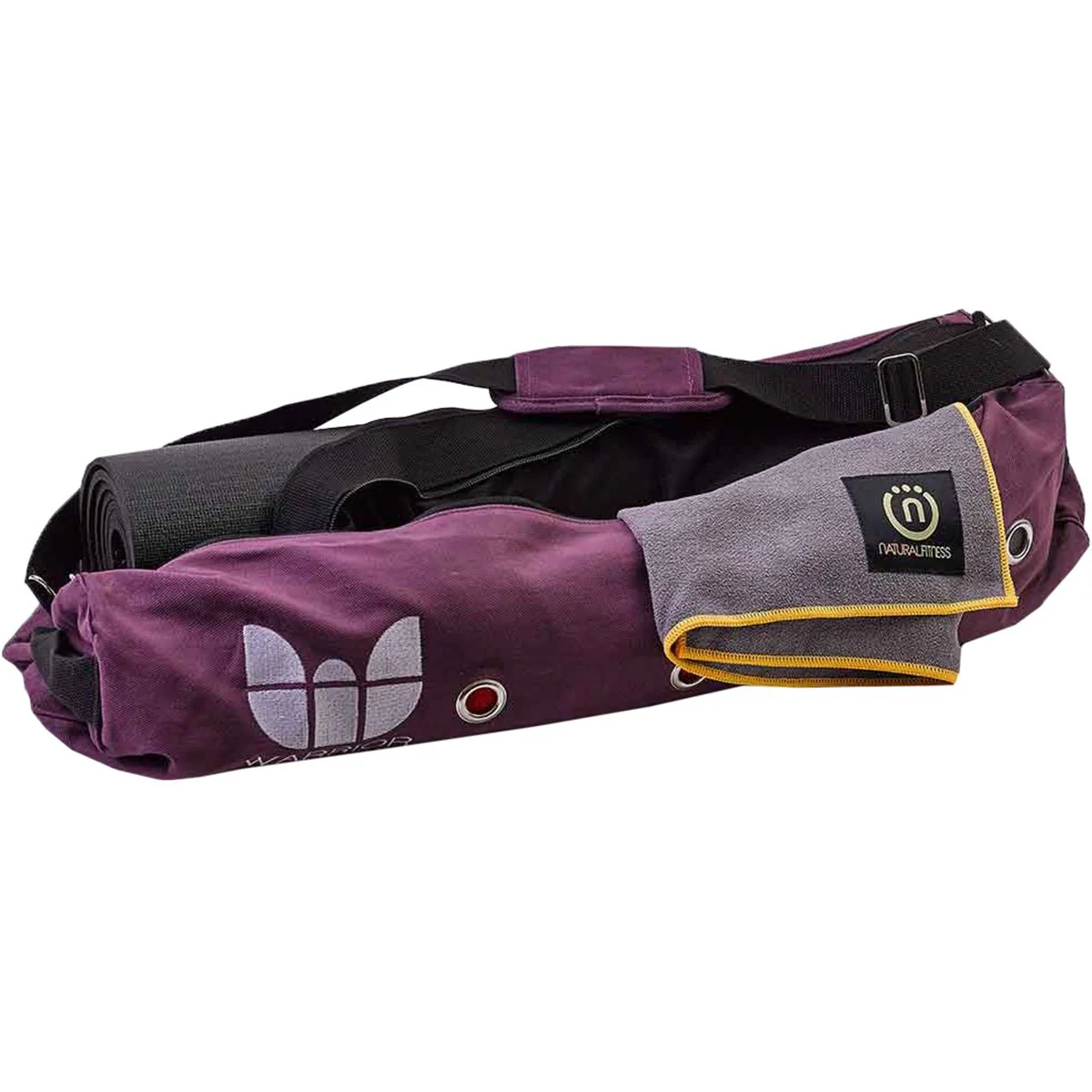 Lifeline USA Natural Fitness Yogo Pro Yoga Mat Bag - Purple - Image 2