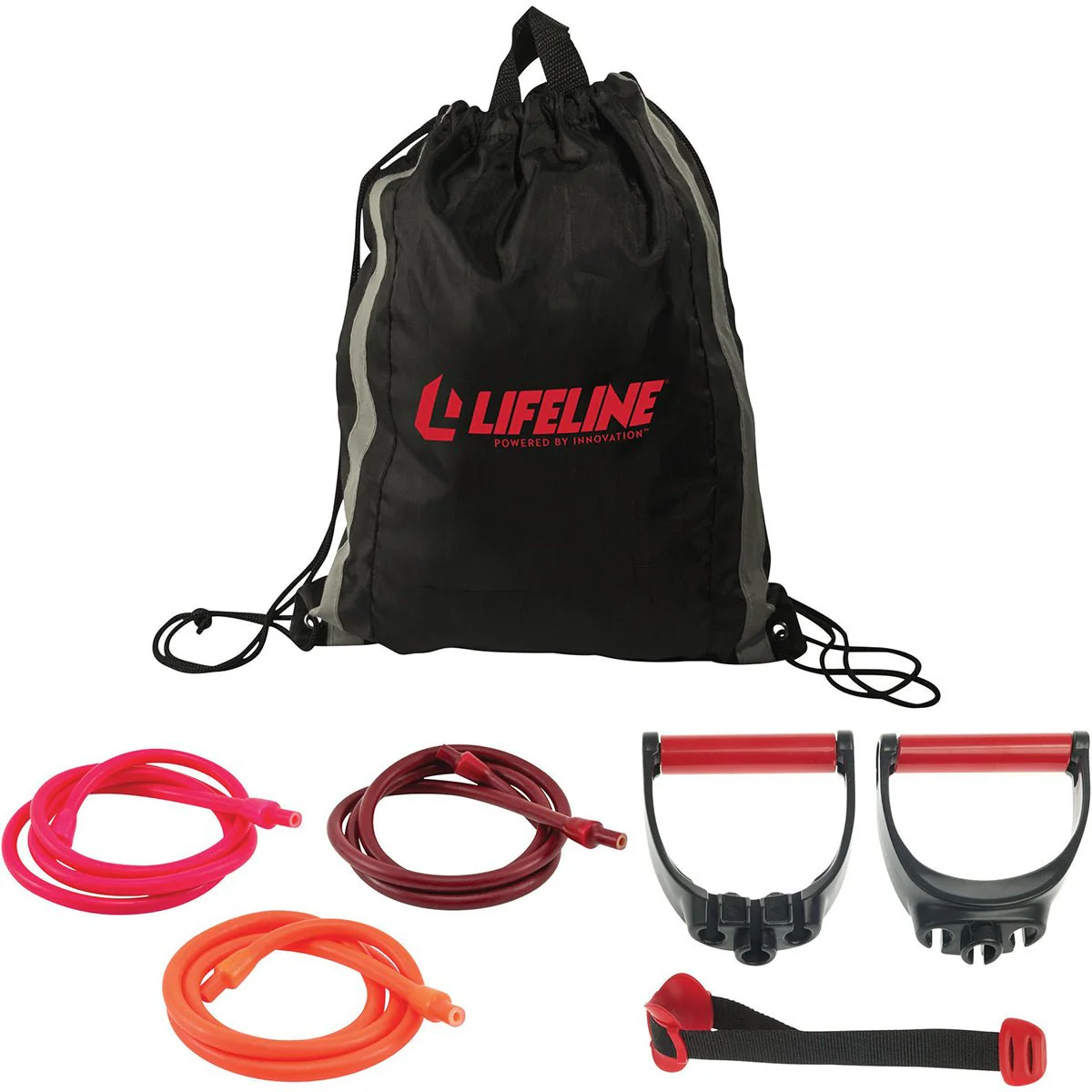 Lifeline USA Variable Resistance Training Cable Kit - 60 lbs. - Multicolor