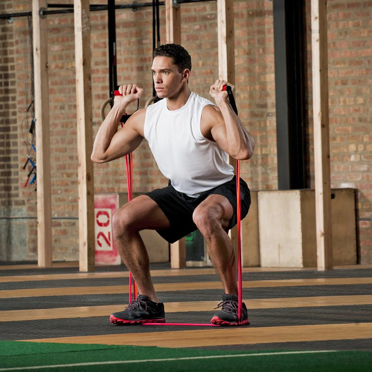 Lifeline USA Variable Resistance Training Cable Kit - 60 lbs. - Multicolor - Image 2