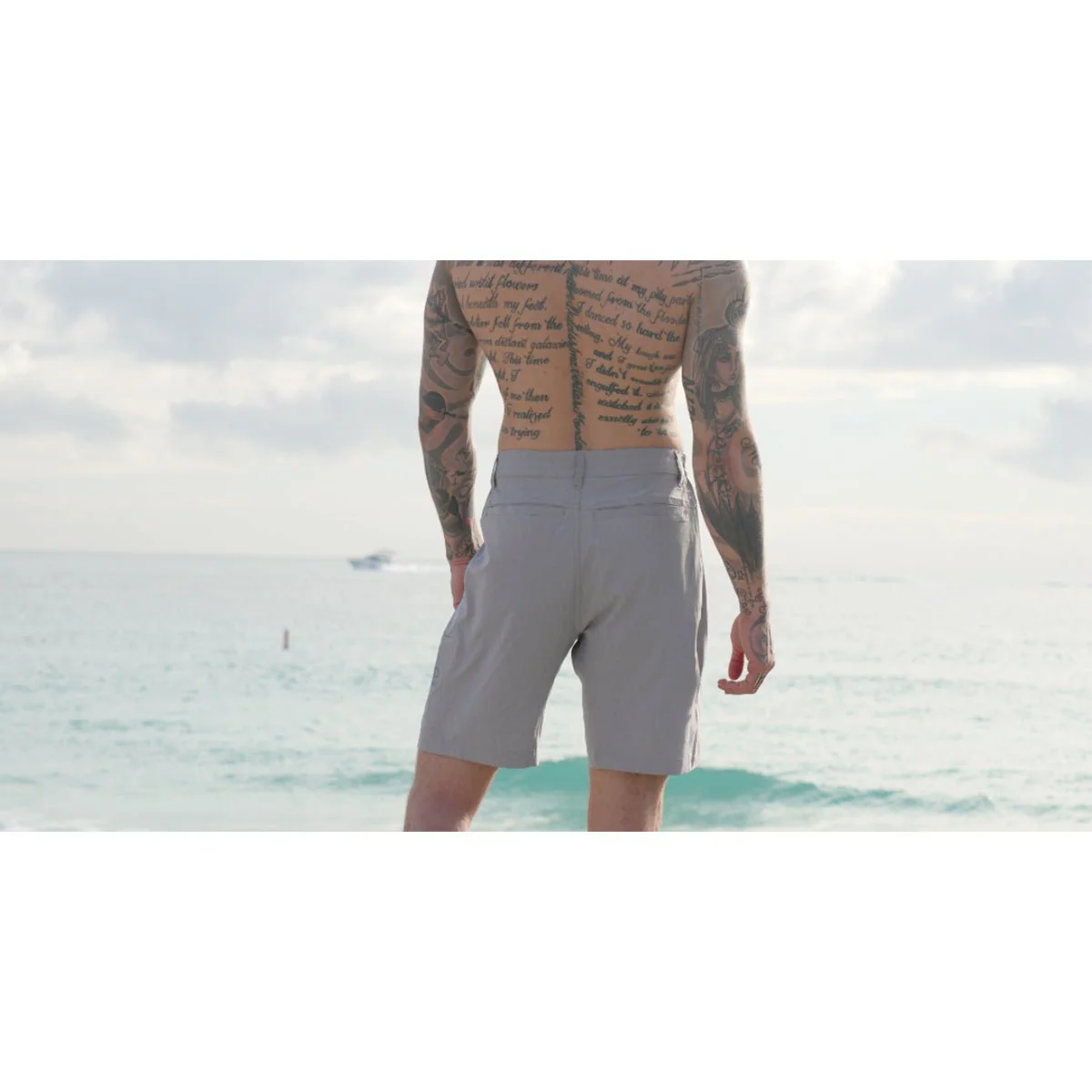 Mad Pelican For Ur Eyes Only Donnie's Walking Shorts - Alloy - Image 6