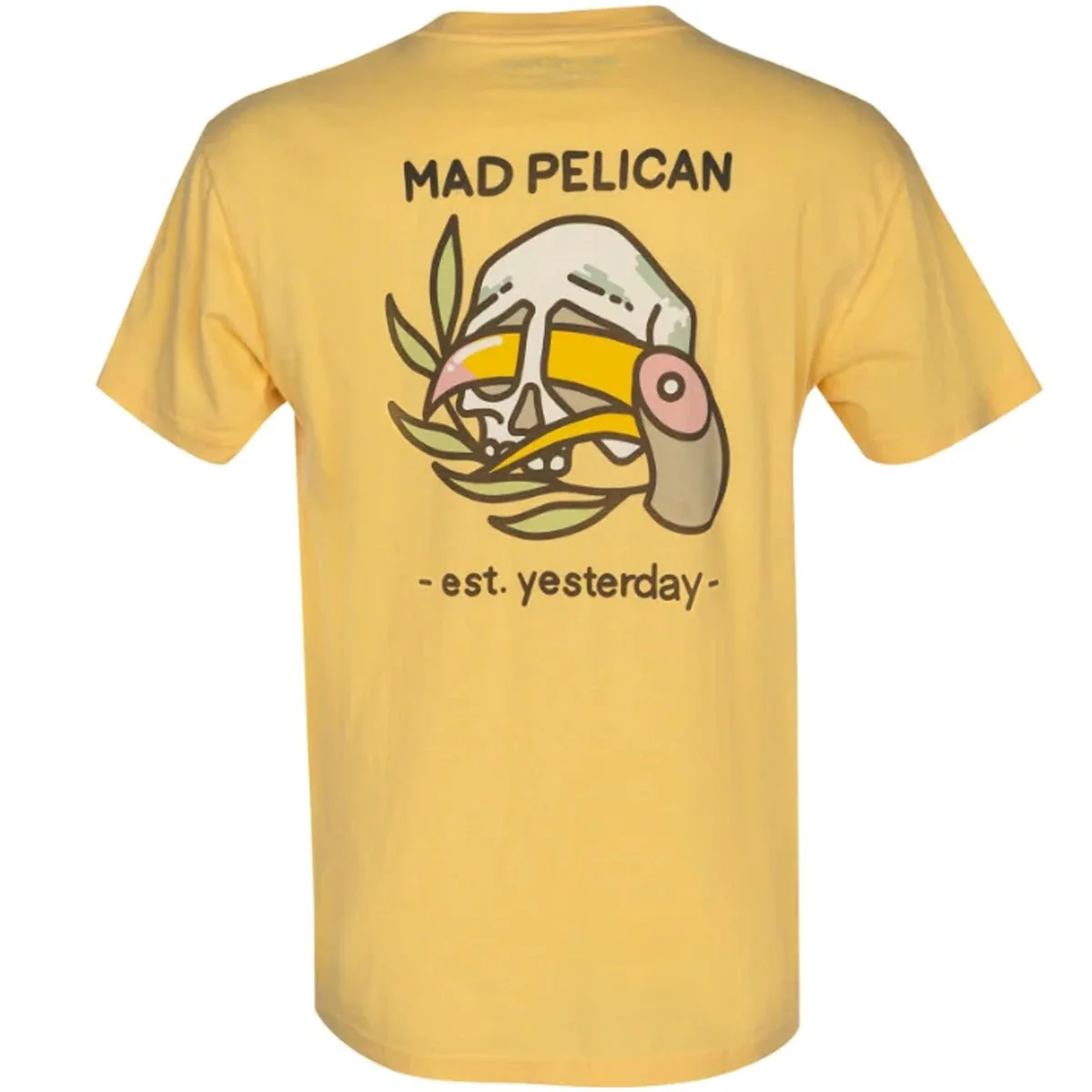 Mad Pelican Tropic Skull Perfection Graphic T-Shirt - Sunburst - Image 2