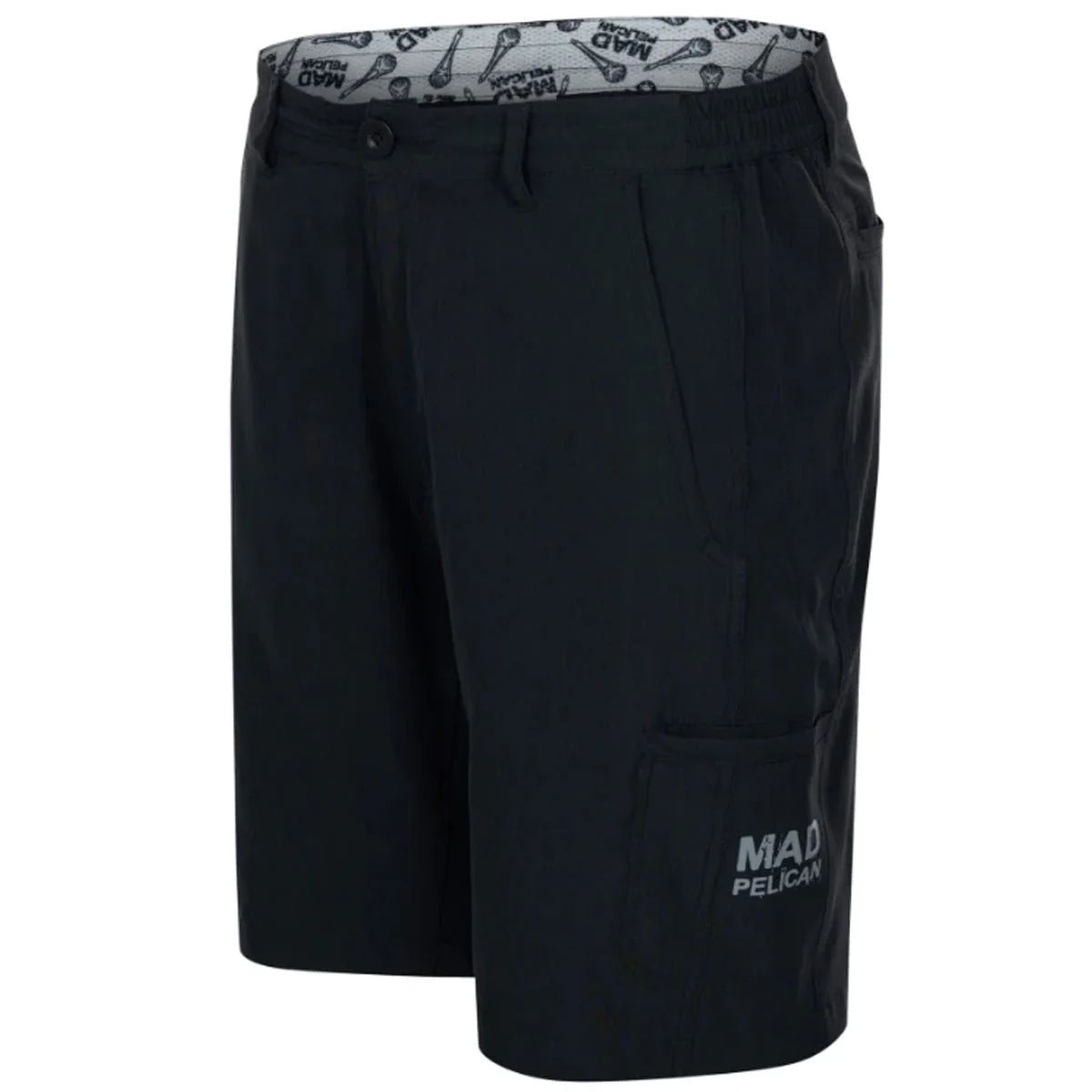 Mad Pelican Welcome Aboard Donnie's Walking Shorts - Black - Image 3