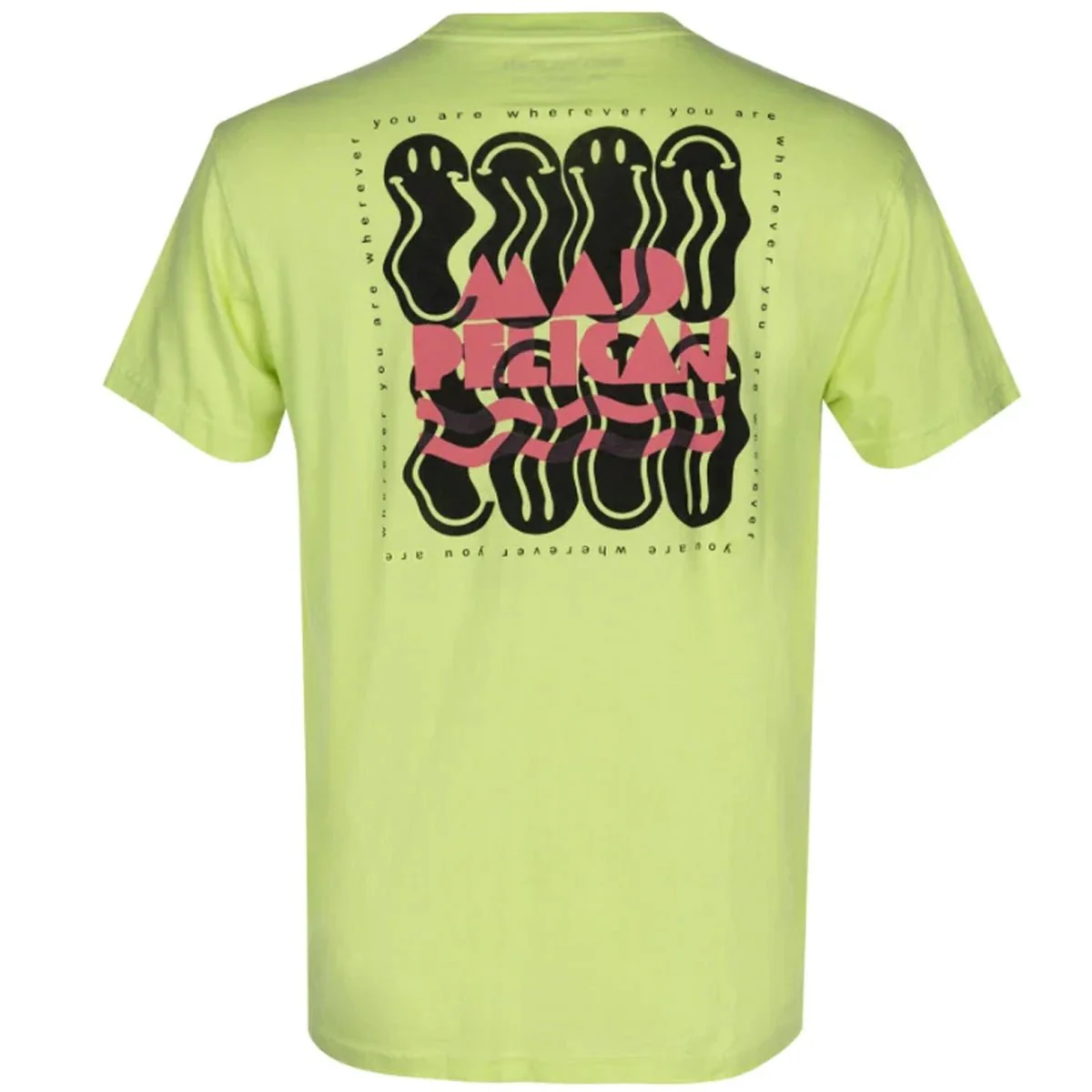 Mad Pelican Wherever You Are Perfection Graphic T-Shirt - Lettuce Green - Image 2
