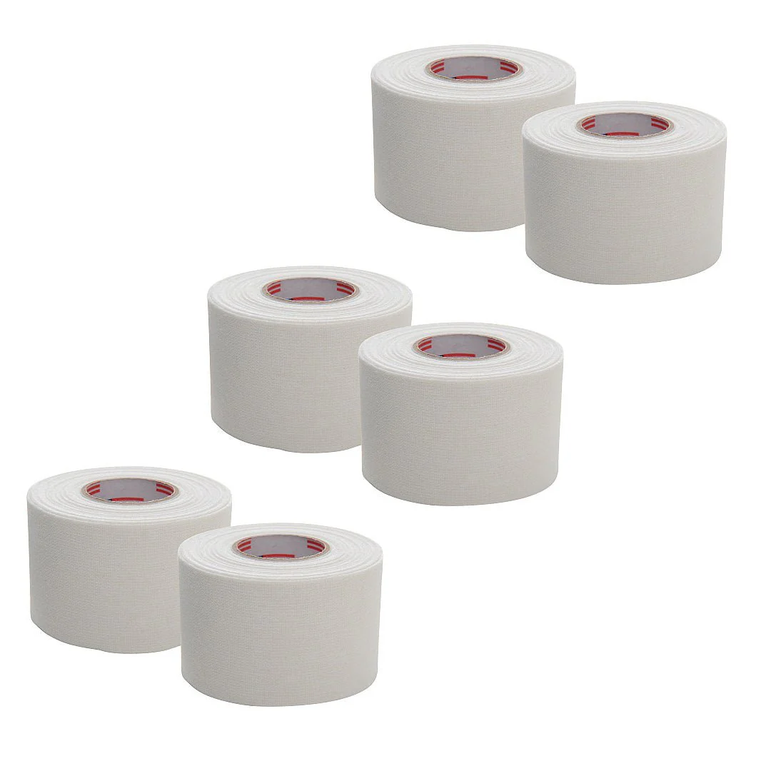 McDavid 61271 Athletic Tape 6 Pack - White - 1_" x 10 yds.