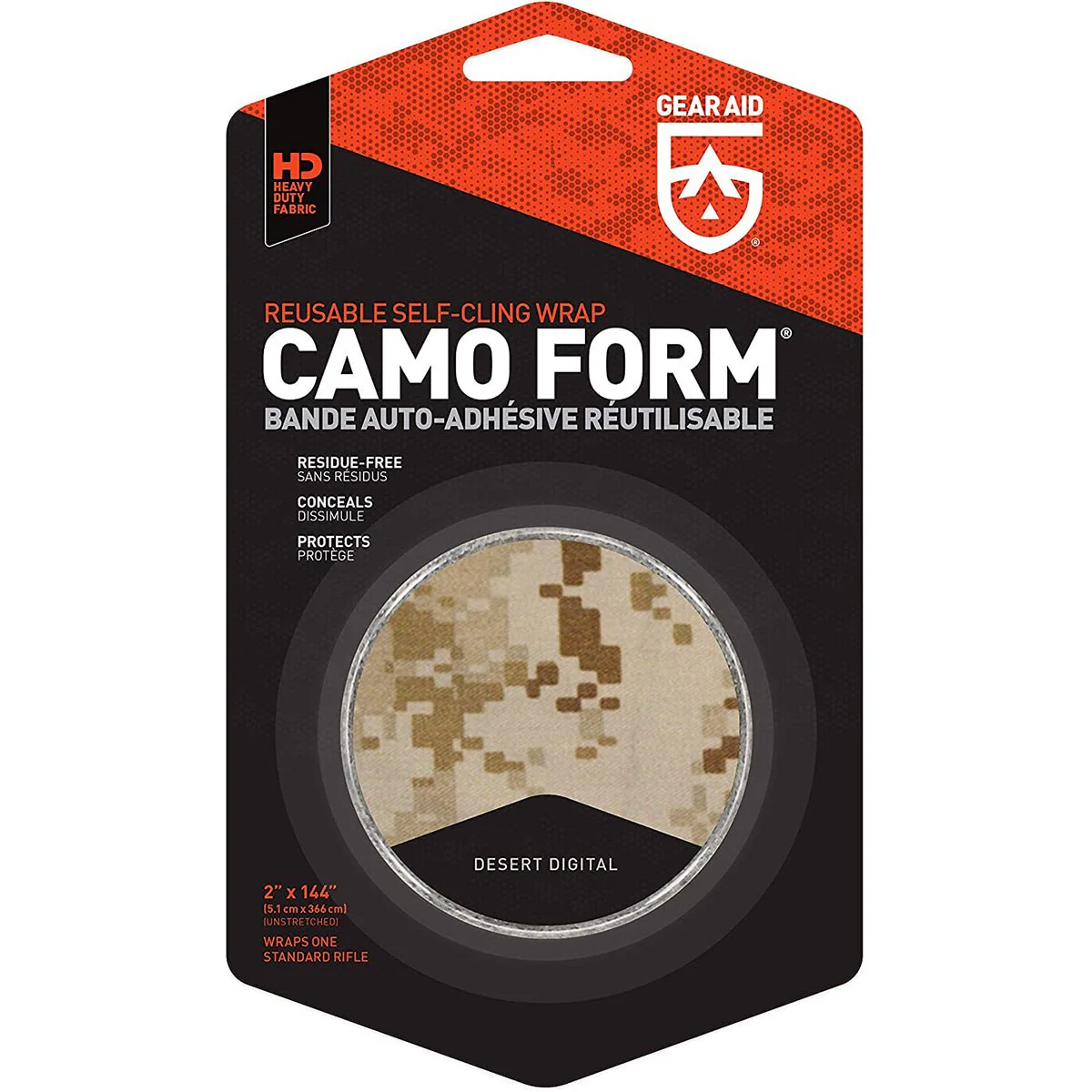 McNett Tactical Camo Form Protective Desert Digital Fabric Tape - Image 2